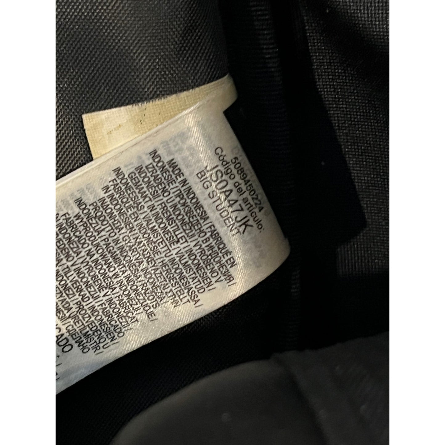 Sac à dos noir JanSport Big Student 3 compartiments