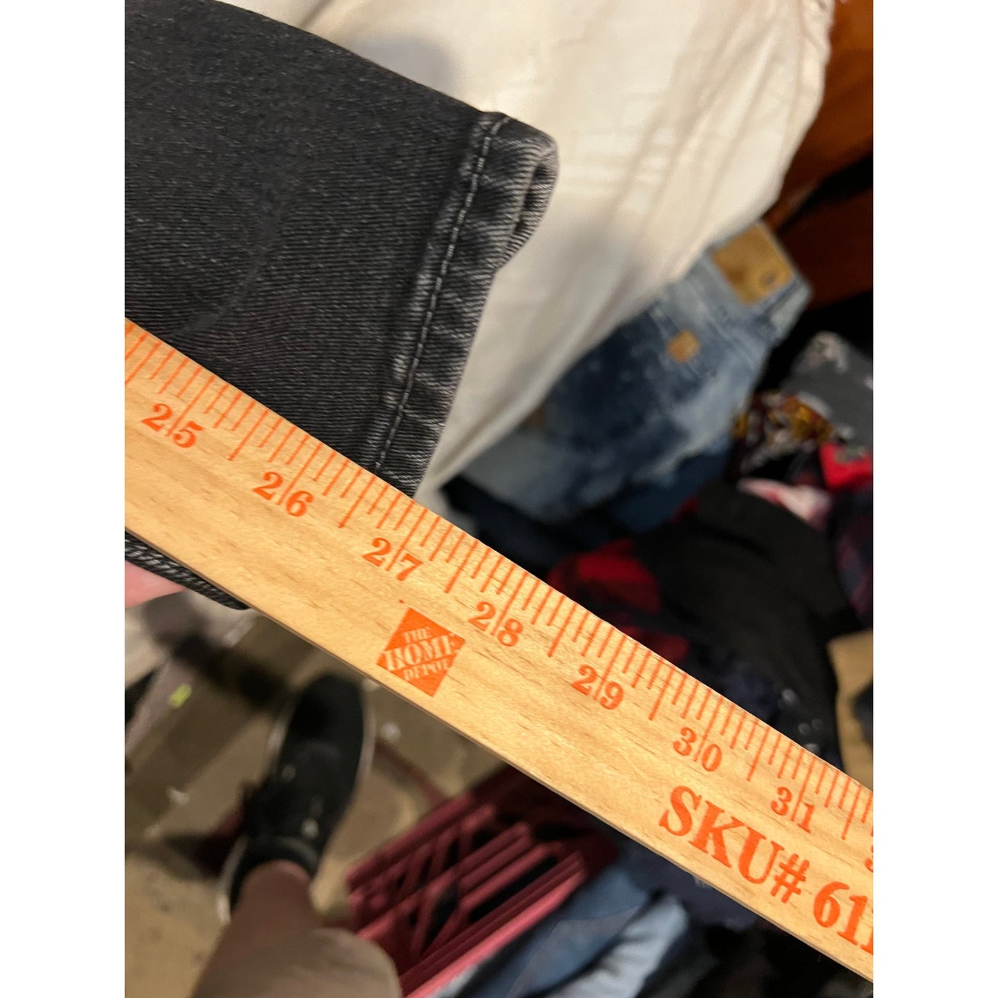 True Religion Relaxed Straight Ricky Jeans Mens 30x28
