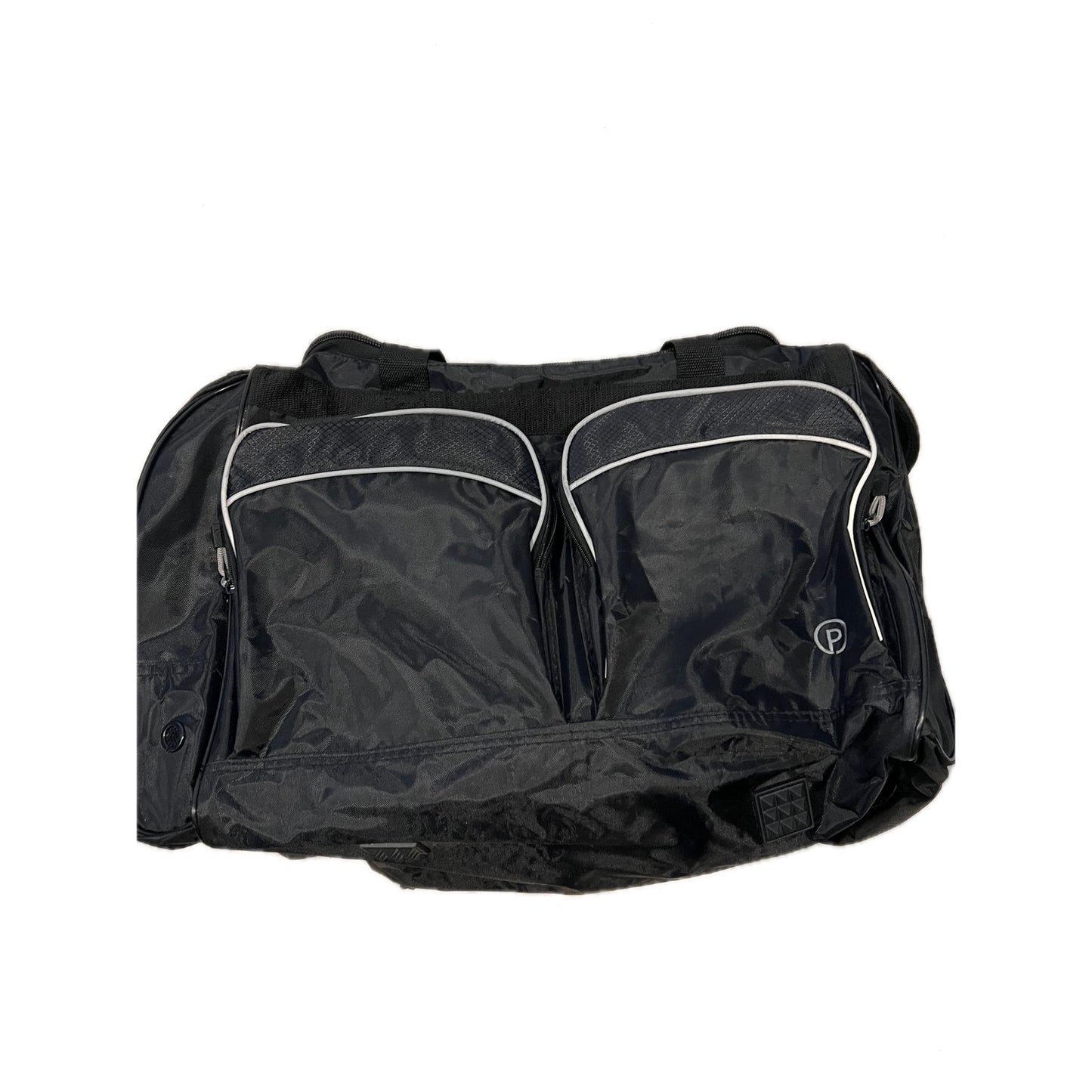 Protege 22"x15"12" Black Travel Duffel Bag
