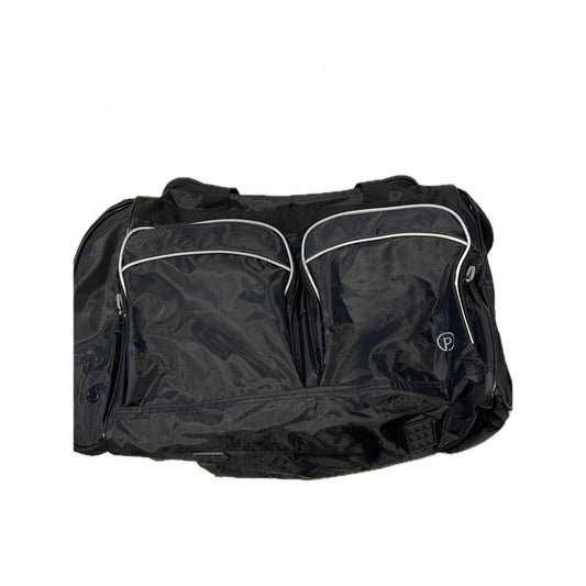 Protege 22"x15"12" Black Travel Duffel Bag