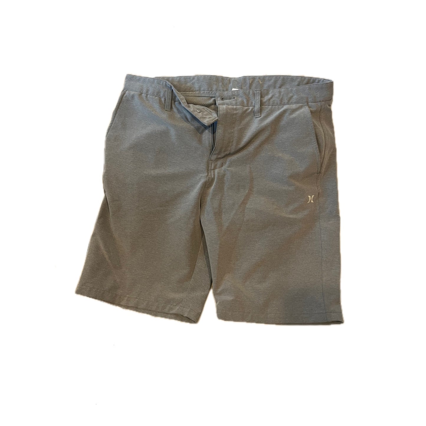 Hurley Flat Front Chino Shorts Mens 34x9.5