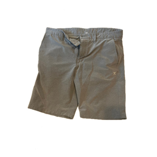 Hurley Flat Front Chino Shorts Mens 34x9.5