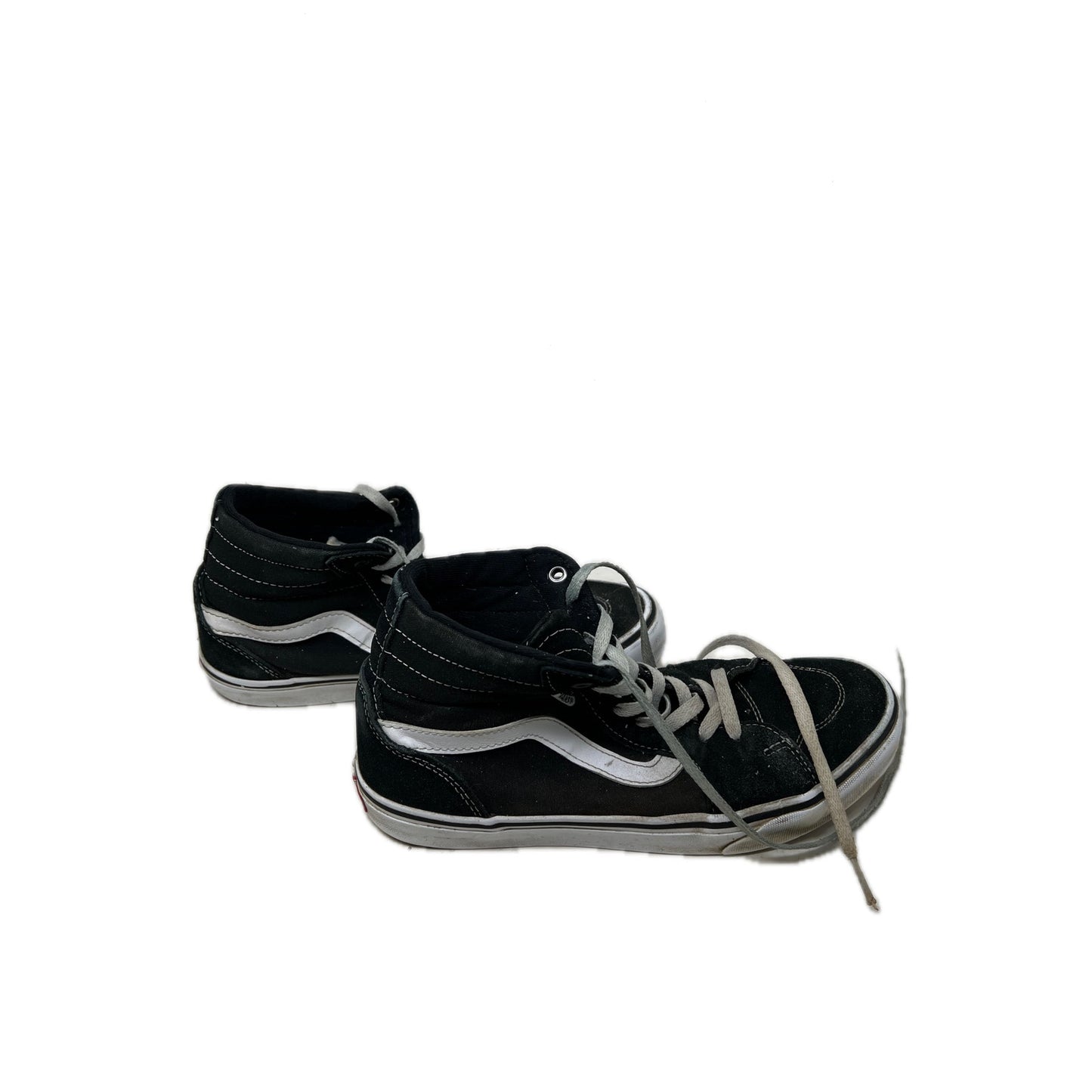 Vans Sk8-Hi chaussures de skate montantes noir blanc homme 8.5