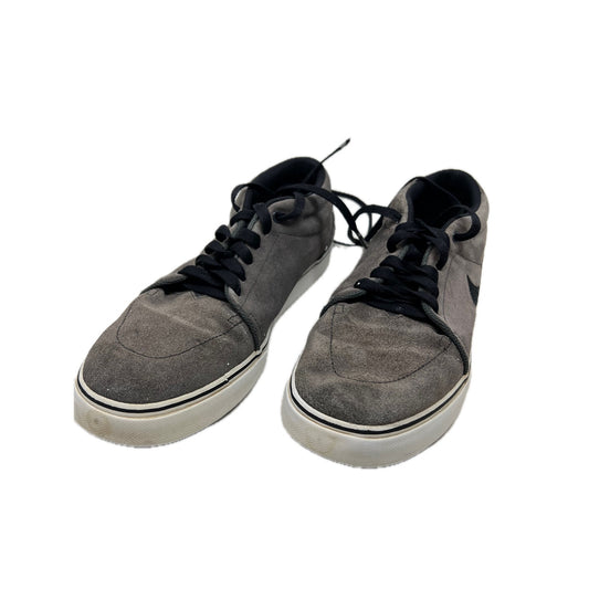 Nike Satire Mid Casual Shoes Khaki/Grey/Green Suede Mens 9.5
