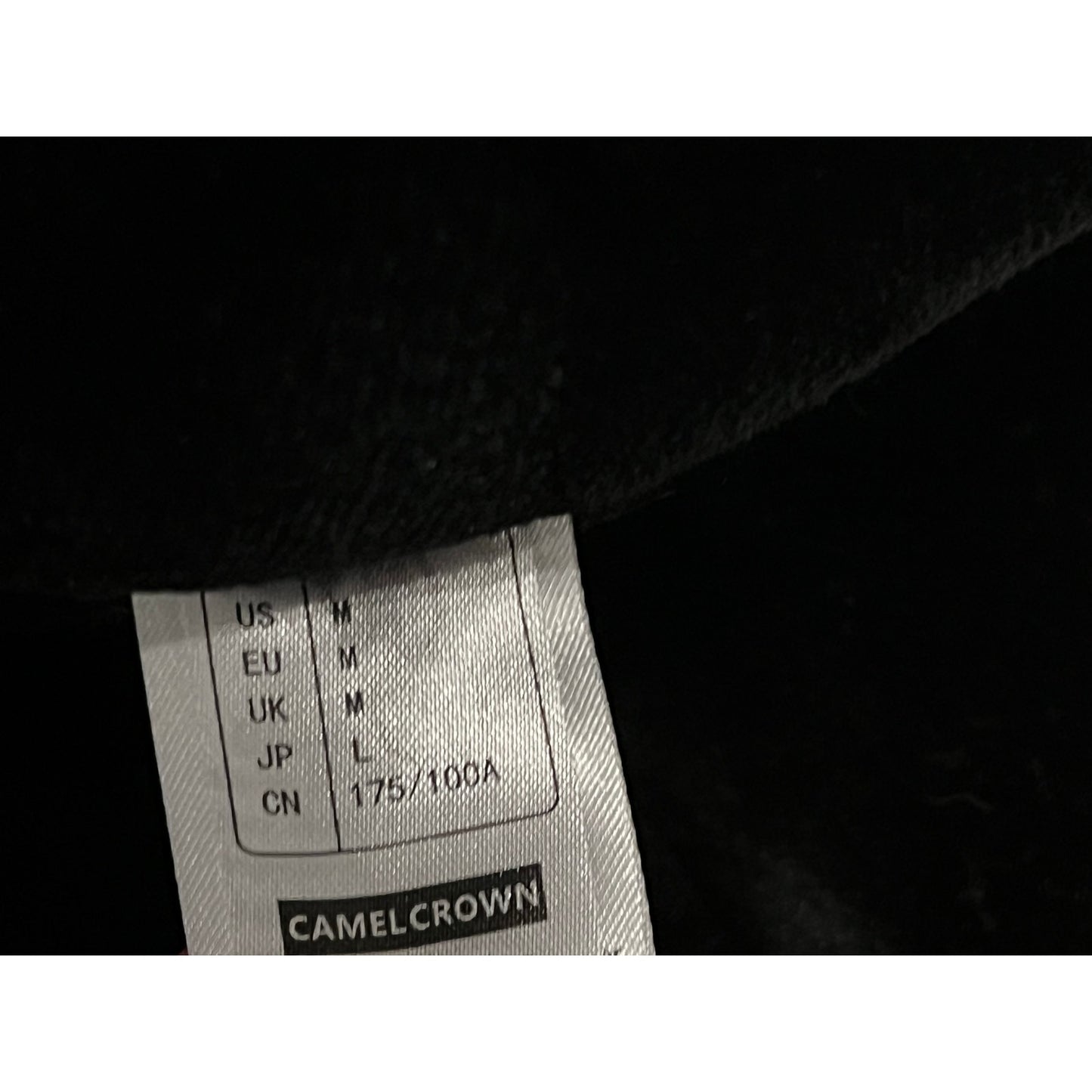Camel Crown Winter Black Ski Jacket Mens Medium