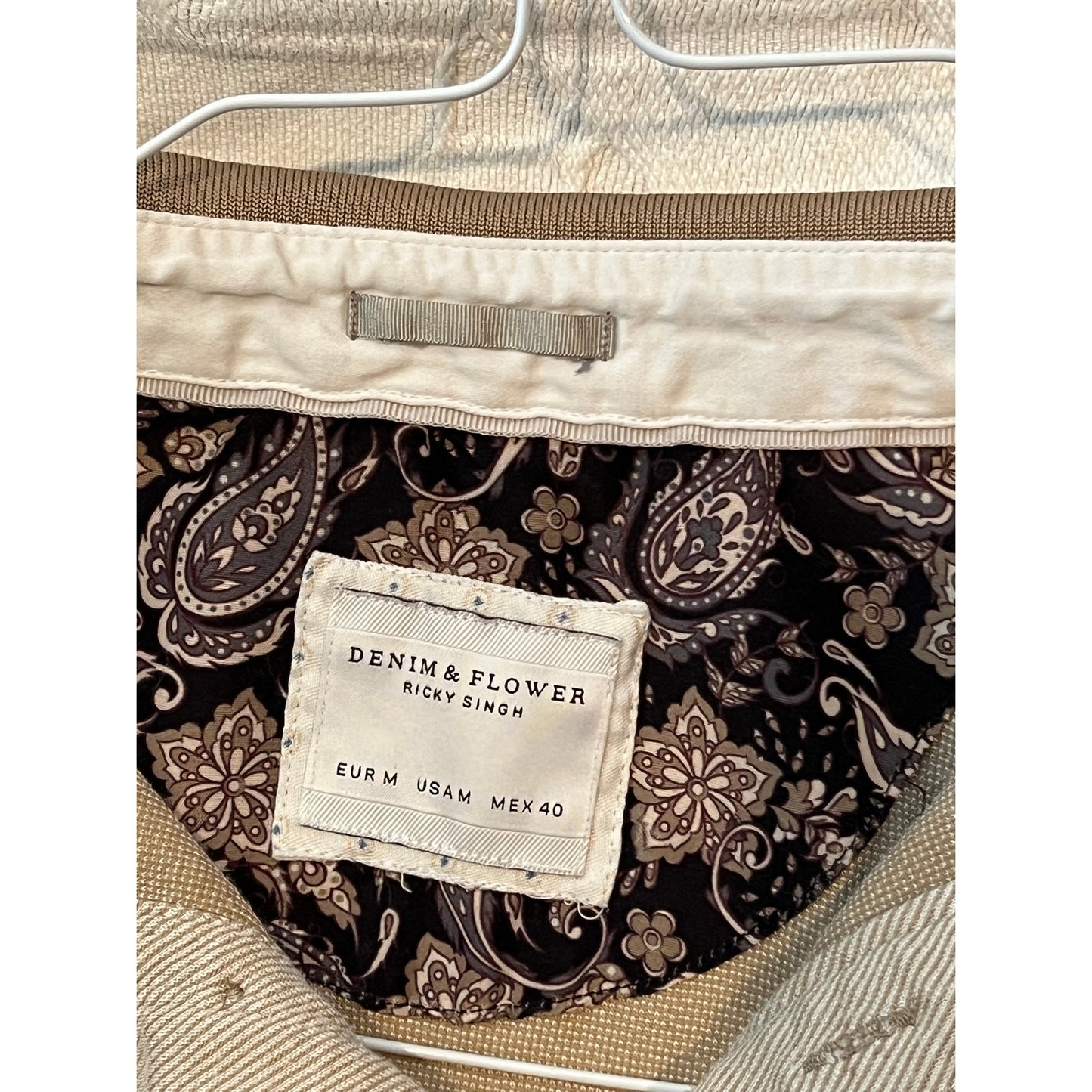 Denim & Flower Ricky Singh Chemise boutonnée manches courtes homme T.M.