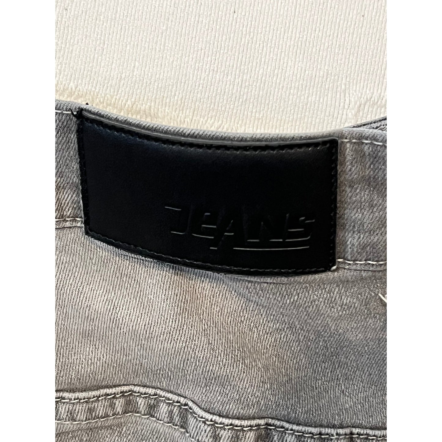 Jeans Slim Fit Distressed Cargo Black Jeans Mens 28x28