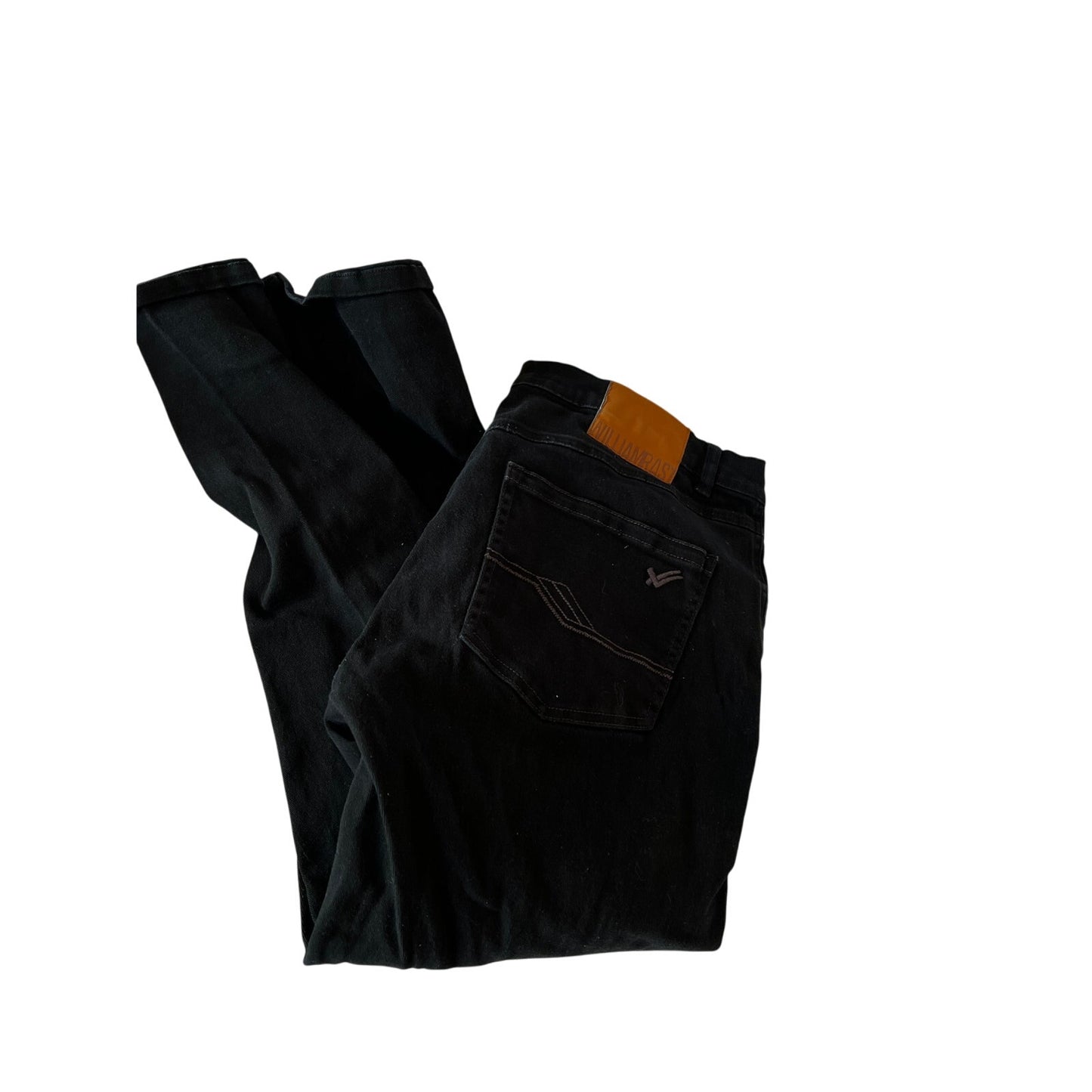 William Rast Dean Slim Fit Black Jeans Mens 36x30