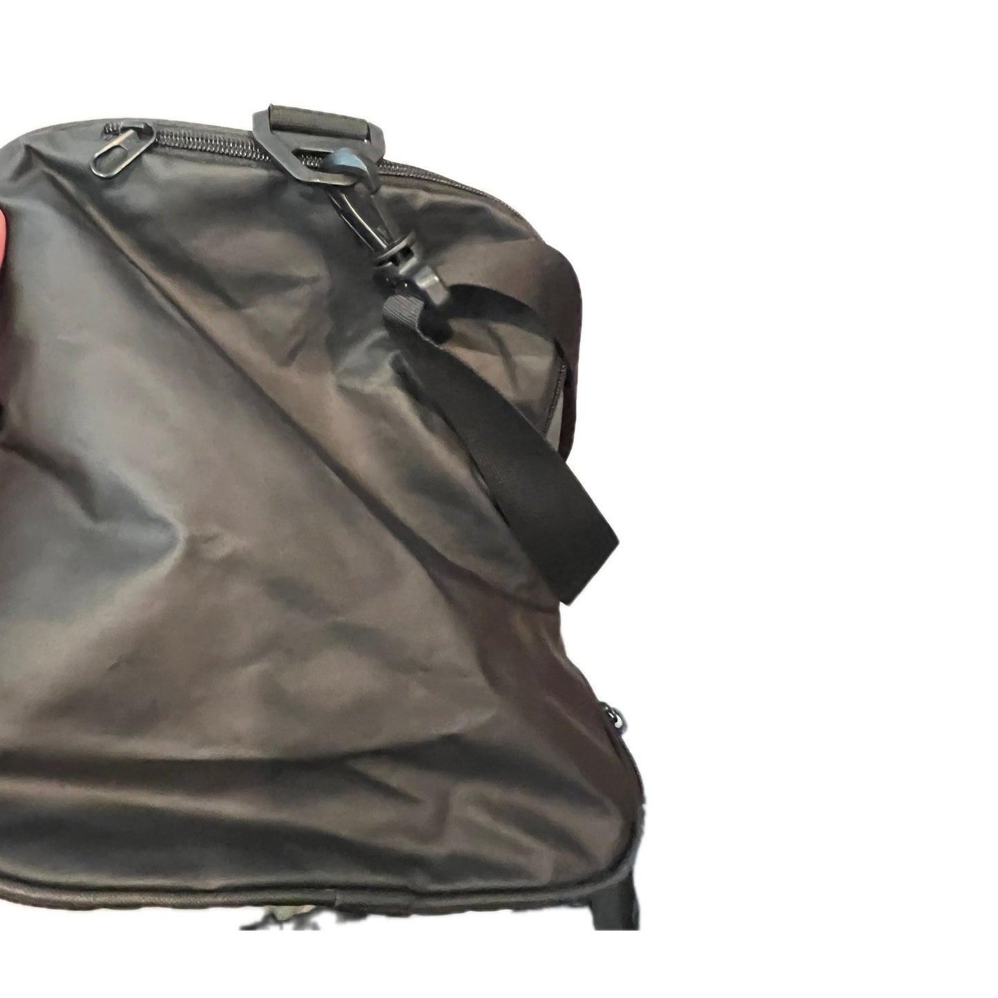 Nike Brasilia 9.5 Gray Black Medium 60L Duffel Gym Bag