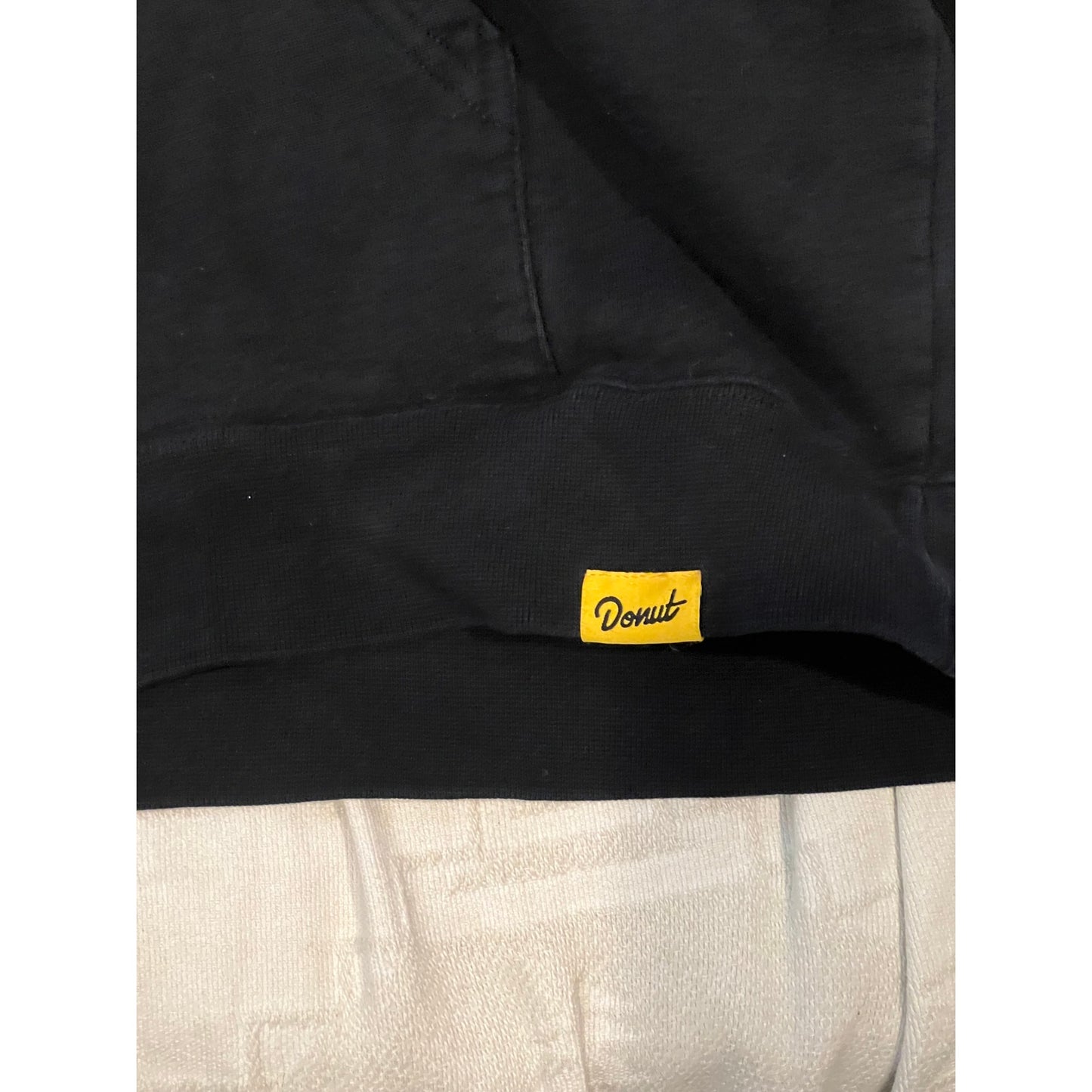 Donut Black Pullover Hoodie Mens XL