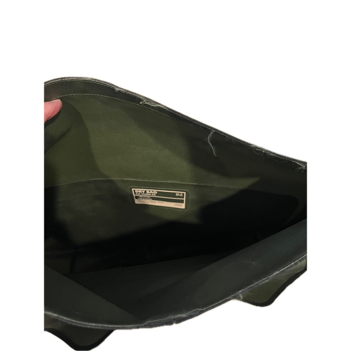 CC Filson Dry Messenger Bag Green Waterproof Sportsman 25L