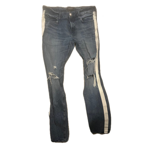 PacSun Stacked Skinny Distessed Jeans Mens 33x34