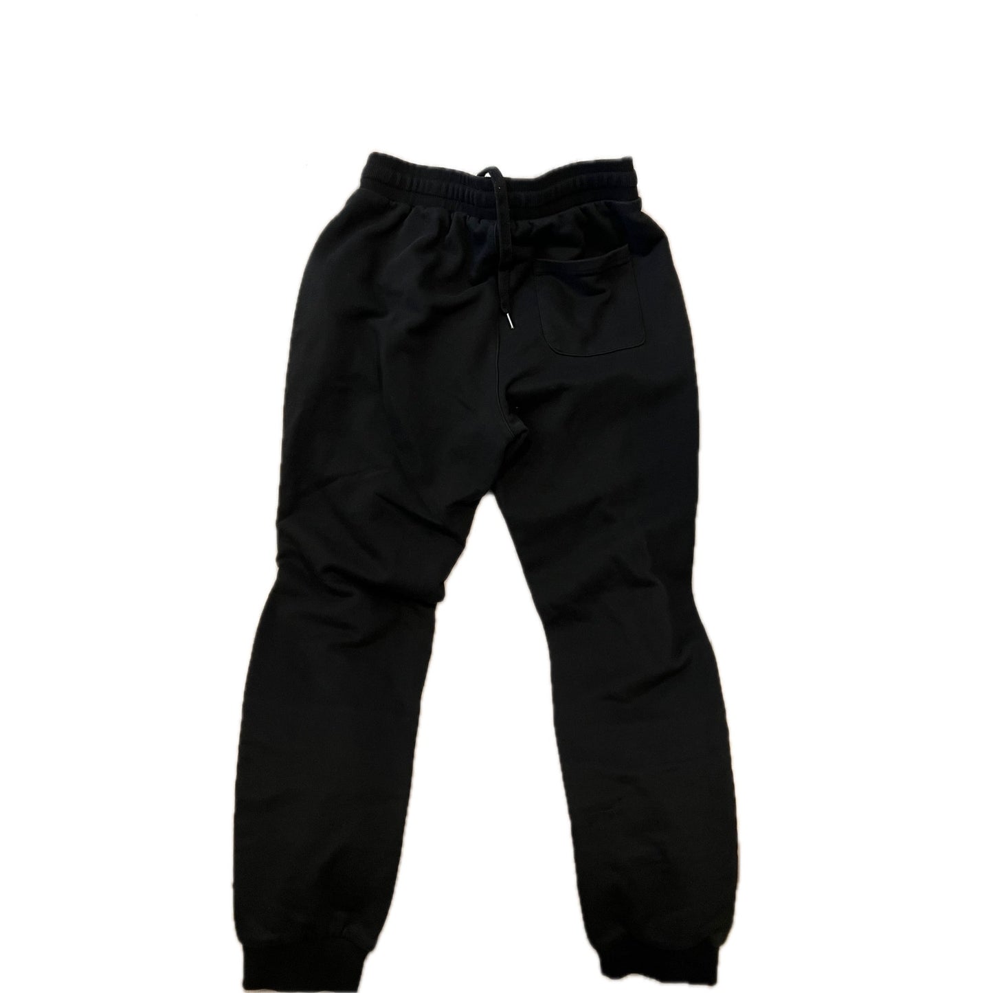 Sudadera y pantalón deportivos Avant Garde negros y rojos para hombre, talla XL