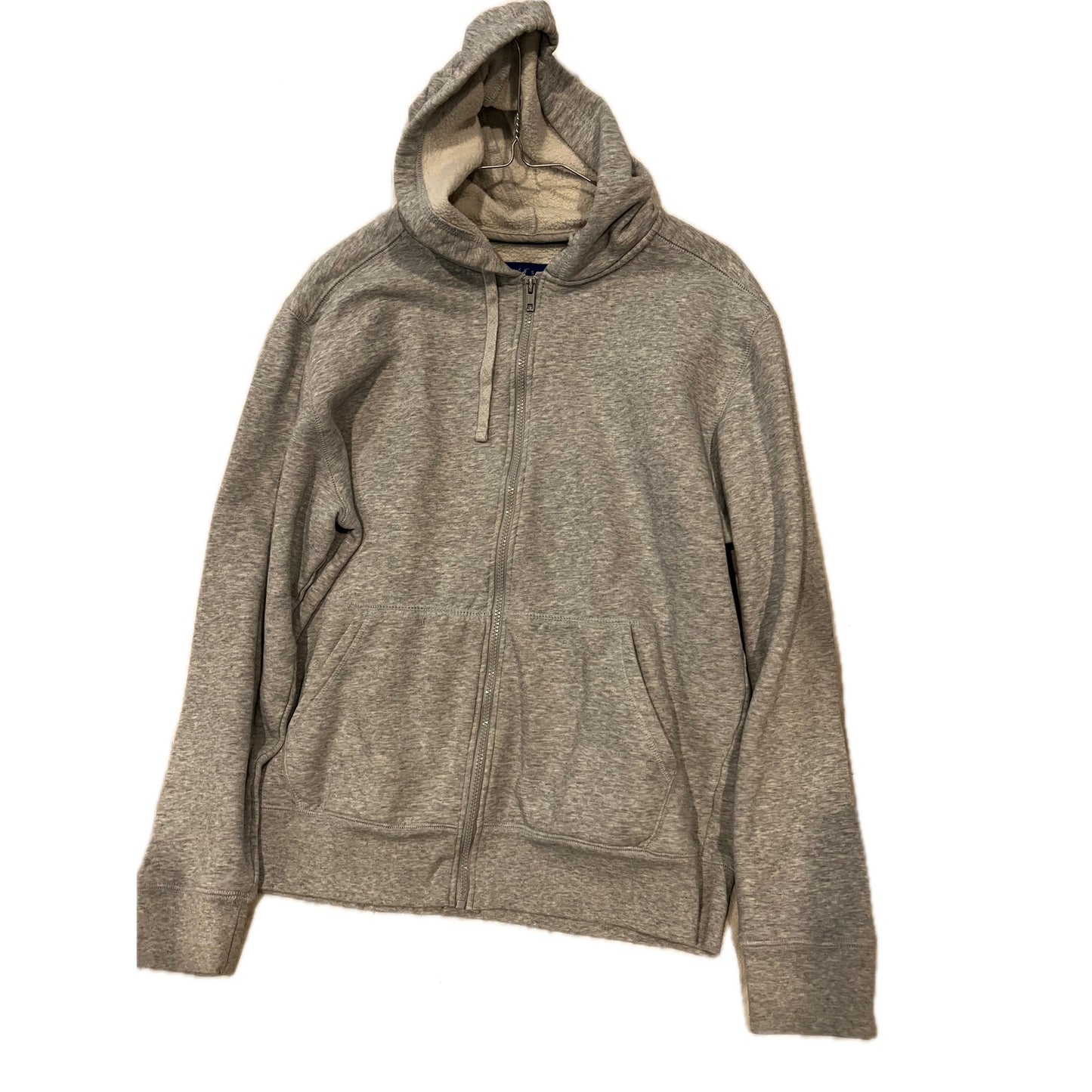 Simply Styled Gray Full Zip Hoodie Mens M
