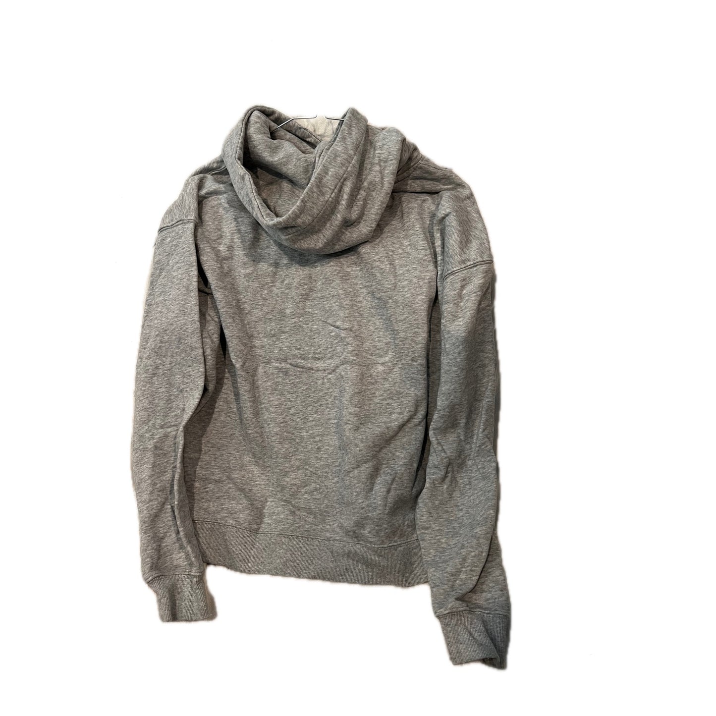 Sudadera con capucha grande de punto gris No Boundaries para hombre, talla pequeña
