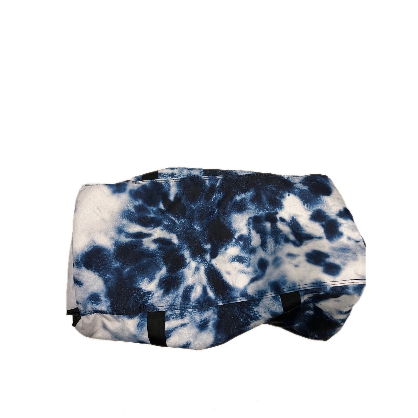 Blue White Tye Dye Gym Bag 18"x12"x10"