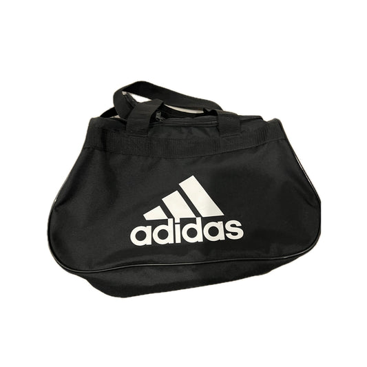 Adidas Defender Small 16"x10"x8" Black Duffel Gym Bag