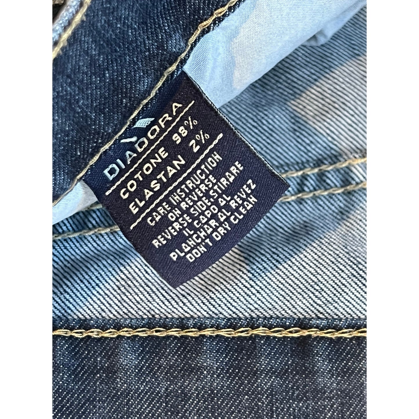 Diadora Relaxed Fit Blue Jeans 40x30