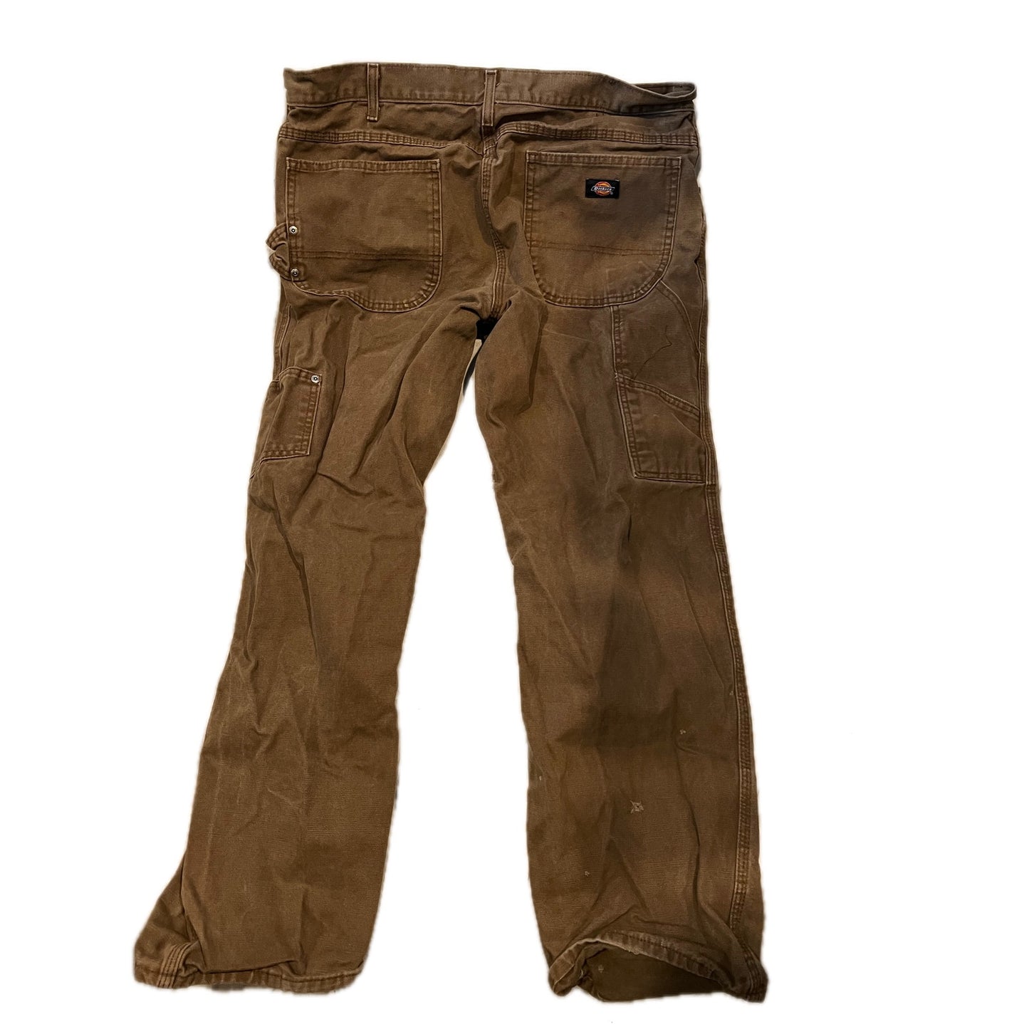 Pantalon de travail charpentier Dickies marron homme 38x30