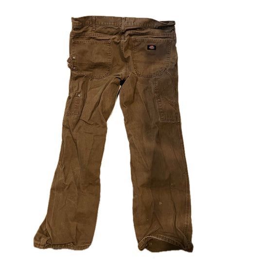 Dickies Brown Carpenter Work pants Mens 38x30