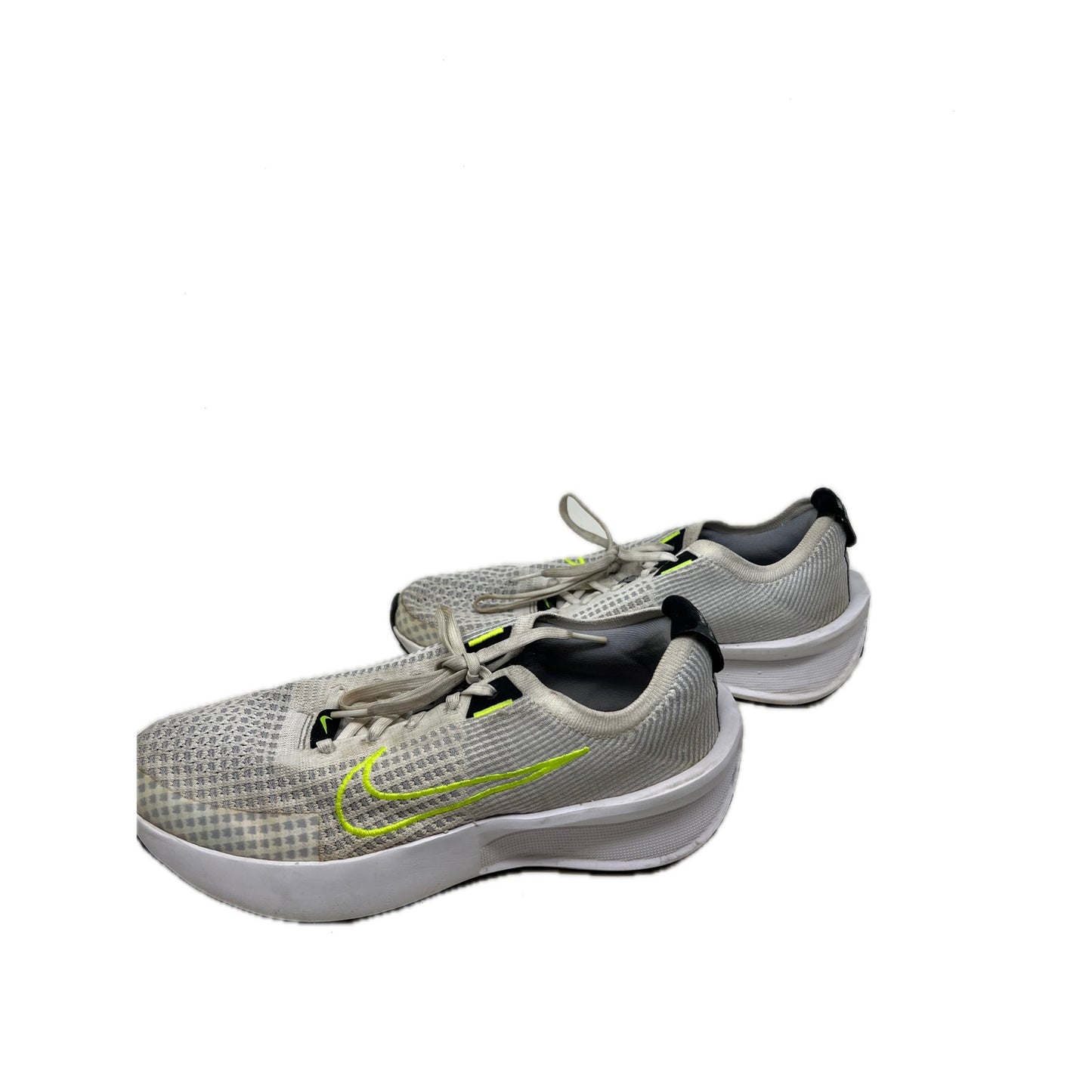 Nike Interact Run Blanc Gris Loup Noir Volt Homme 8.5