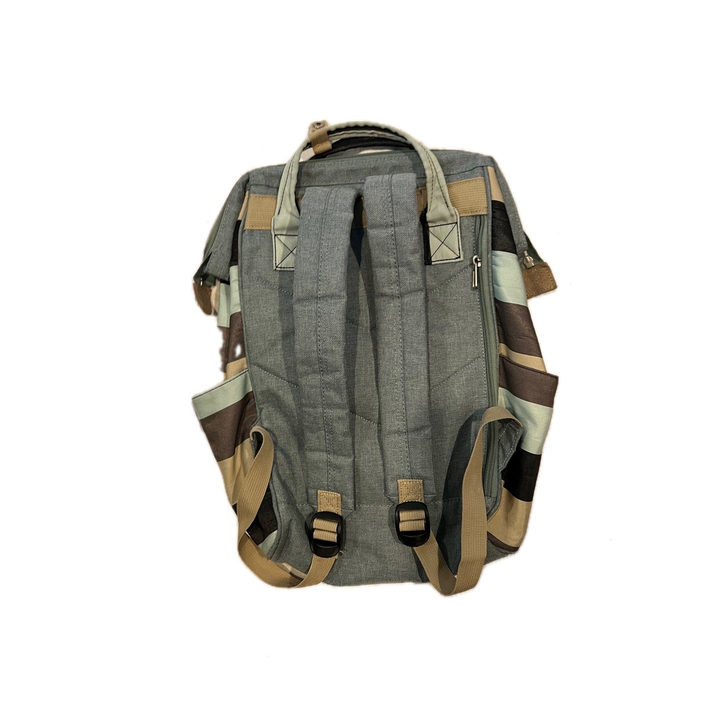 Himawari Green Brown Backpack