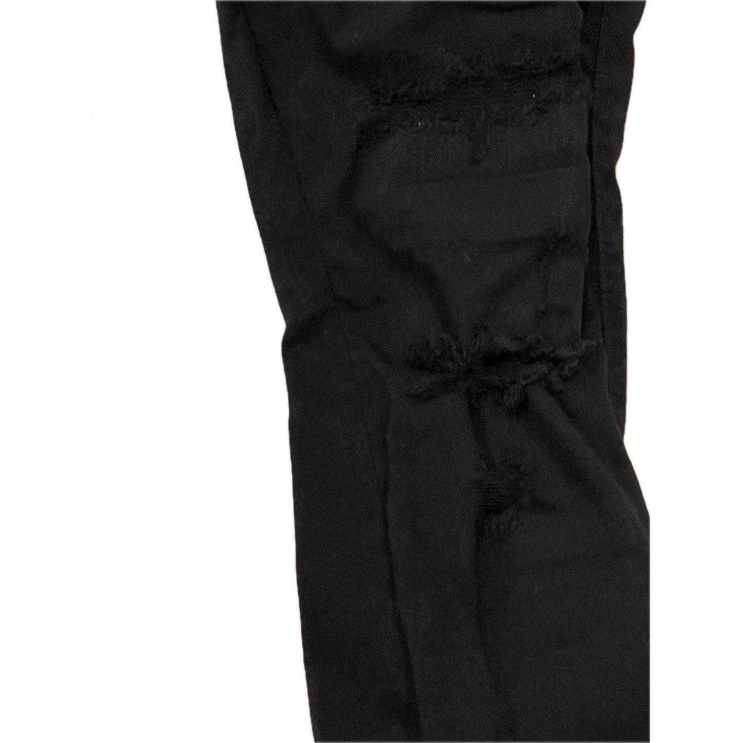 Pantalones vaqueros Focus ajustados rectos desgastados negros 36x32