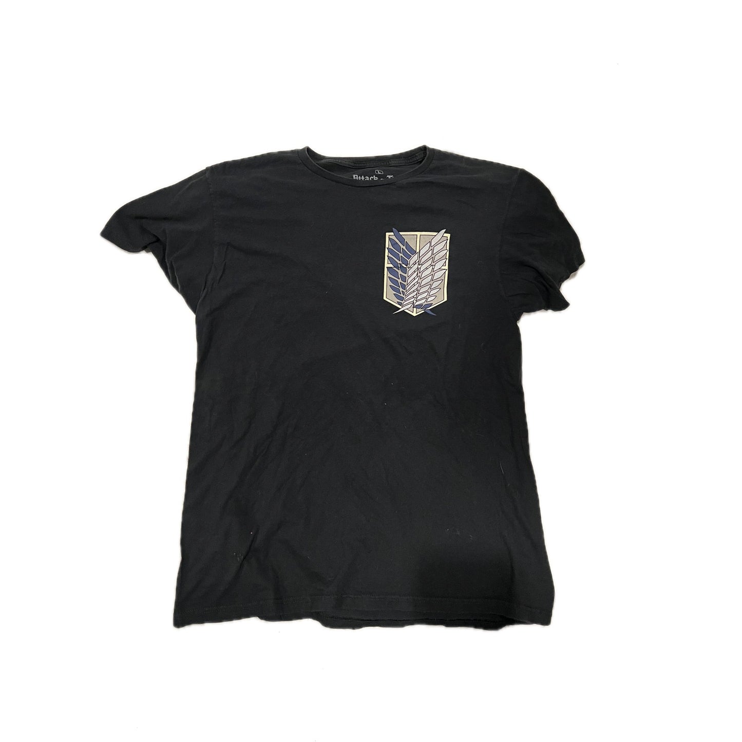 Attack on Titan Crunchy Roll Manga Mens T-Shirt Mens L