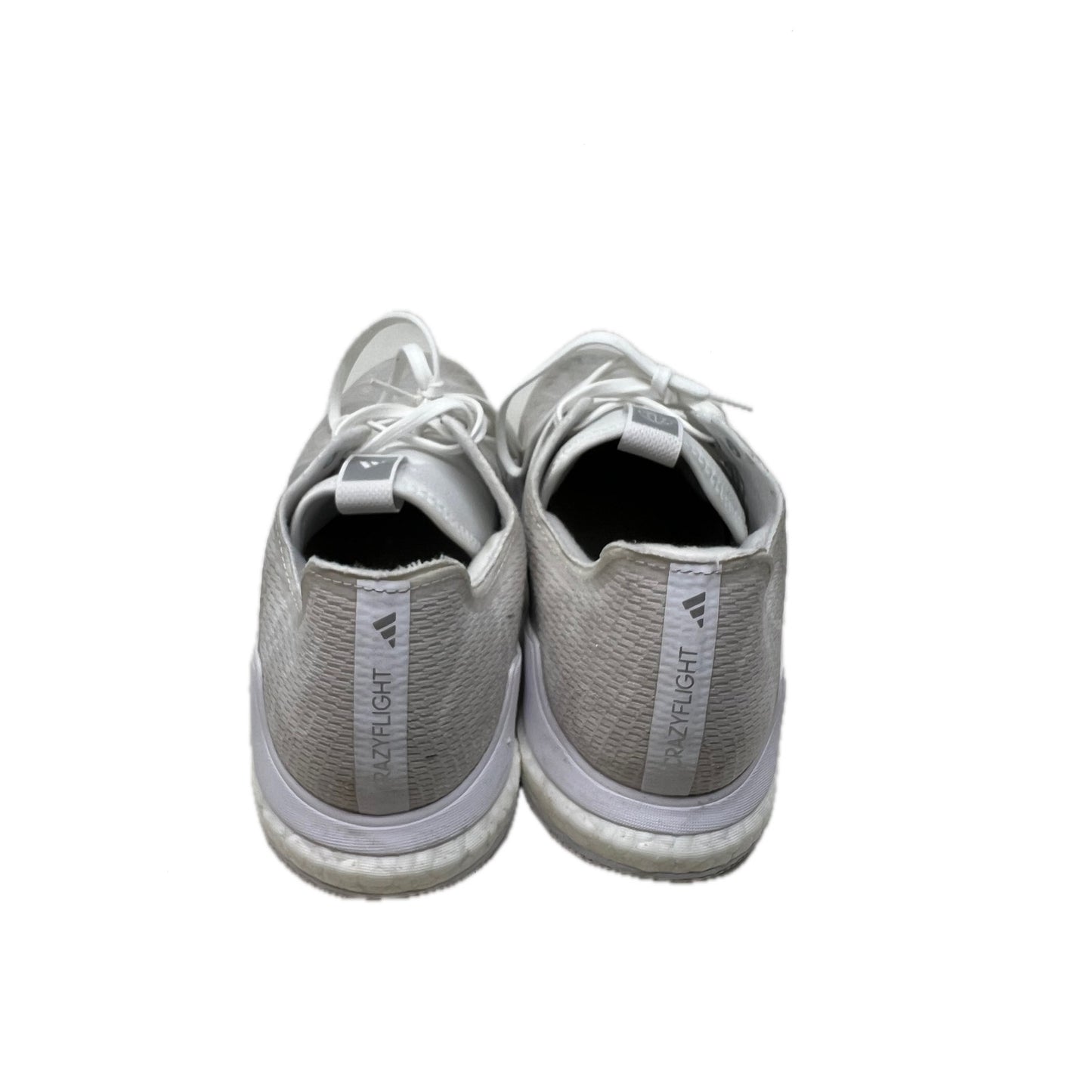 adidas Crazyflight Volleyball Cloud White Silver Womans 11.5