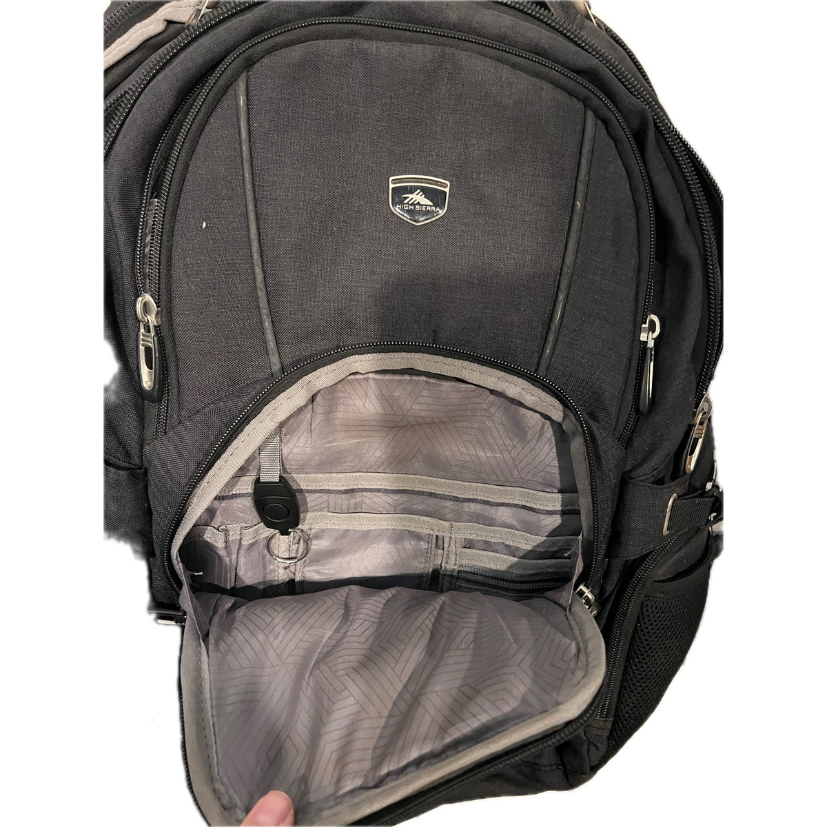 High Sierra Elite Business Backpack Suspension Strap Airflow