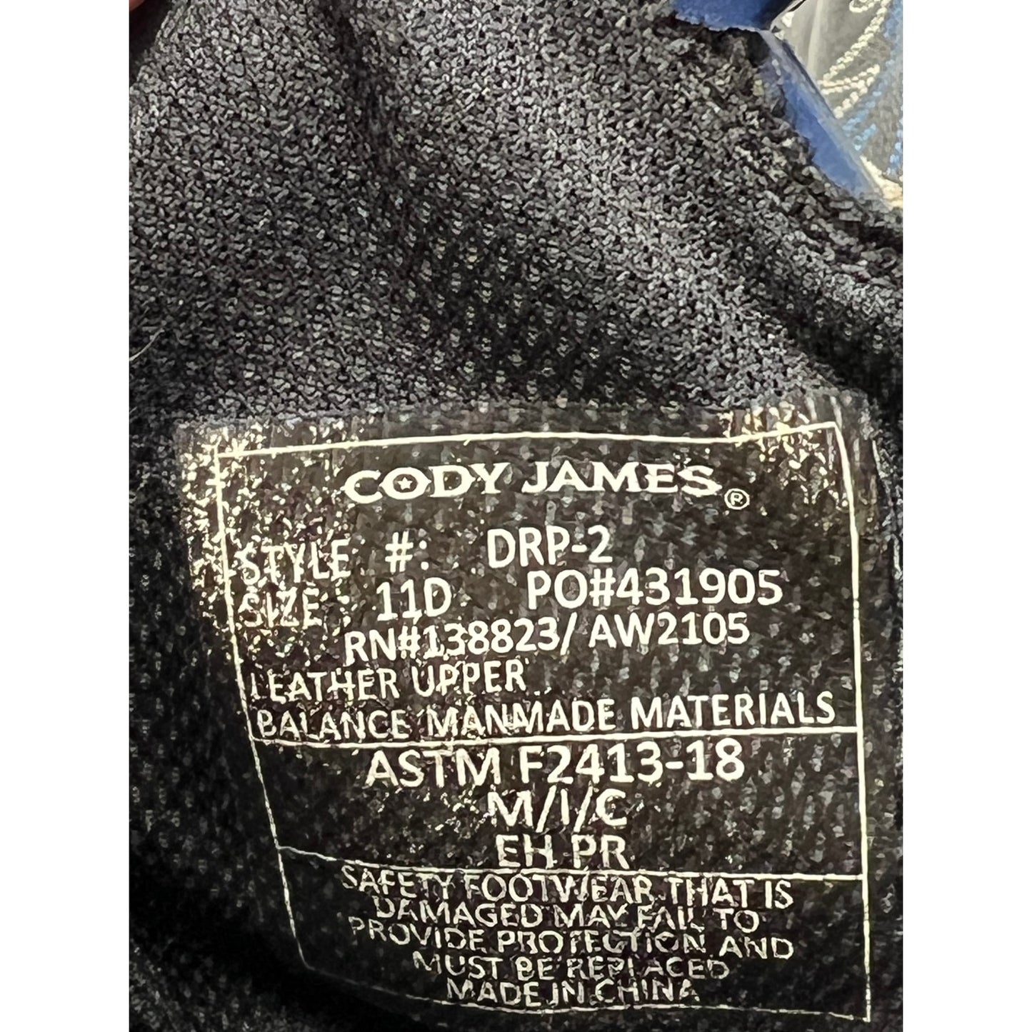 Cody James Decimator Comp Toe Boots Mens Size 11D