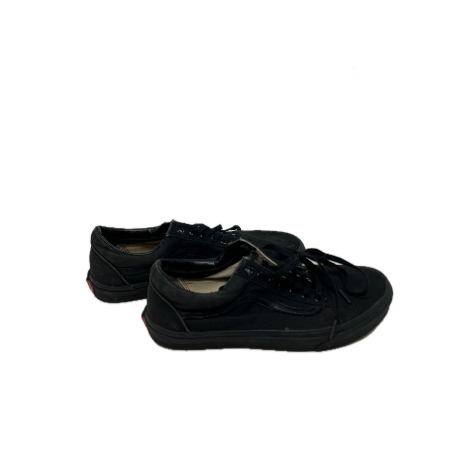 Vans Black Suede Skate Shoes Mens 10.5 Womans 12