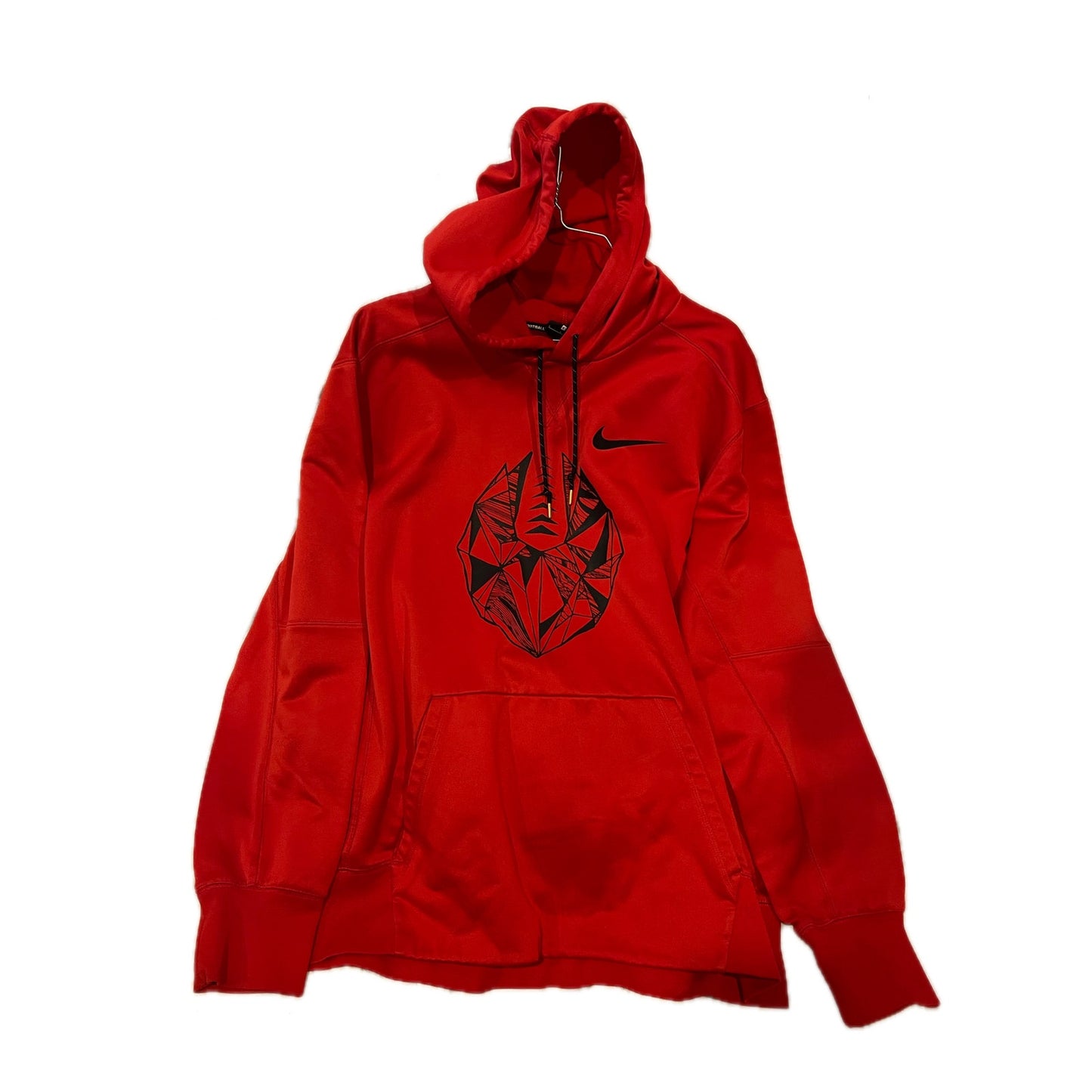 Nike Football Sweat à Capuche Rouge Homme Grande Taille