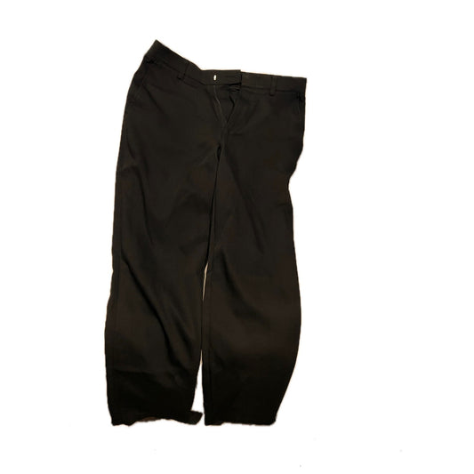 Oobe Flat Front Black Dress Pants 30x32