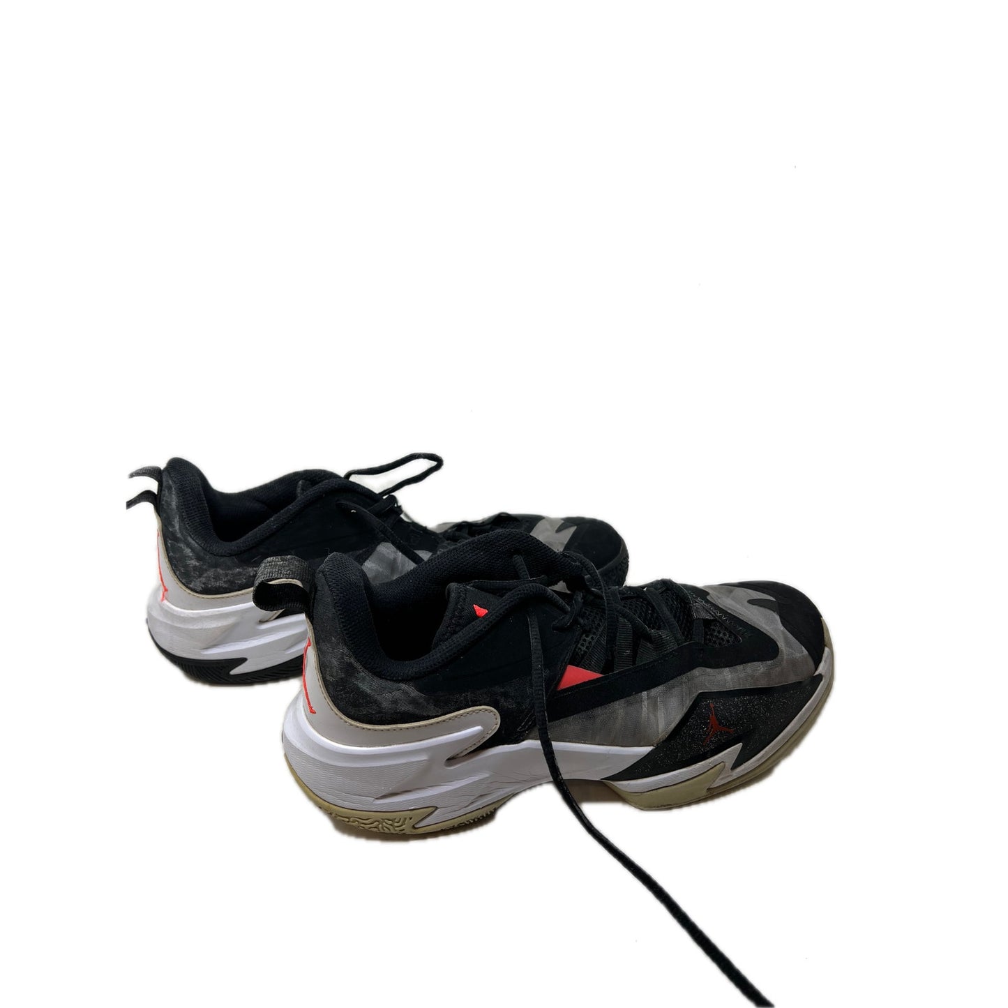 Nike Jordan One Take 3 Negro Blanco Rojo Brillante Hombre 8.5