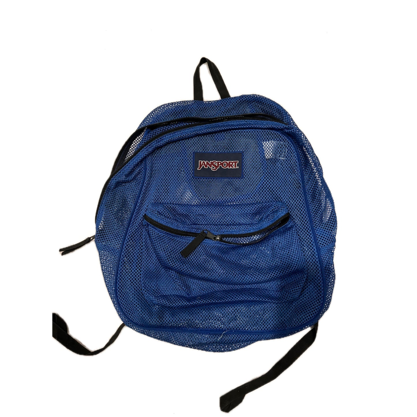 Jansport Blue Mesh See Through Backpack