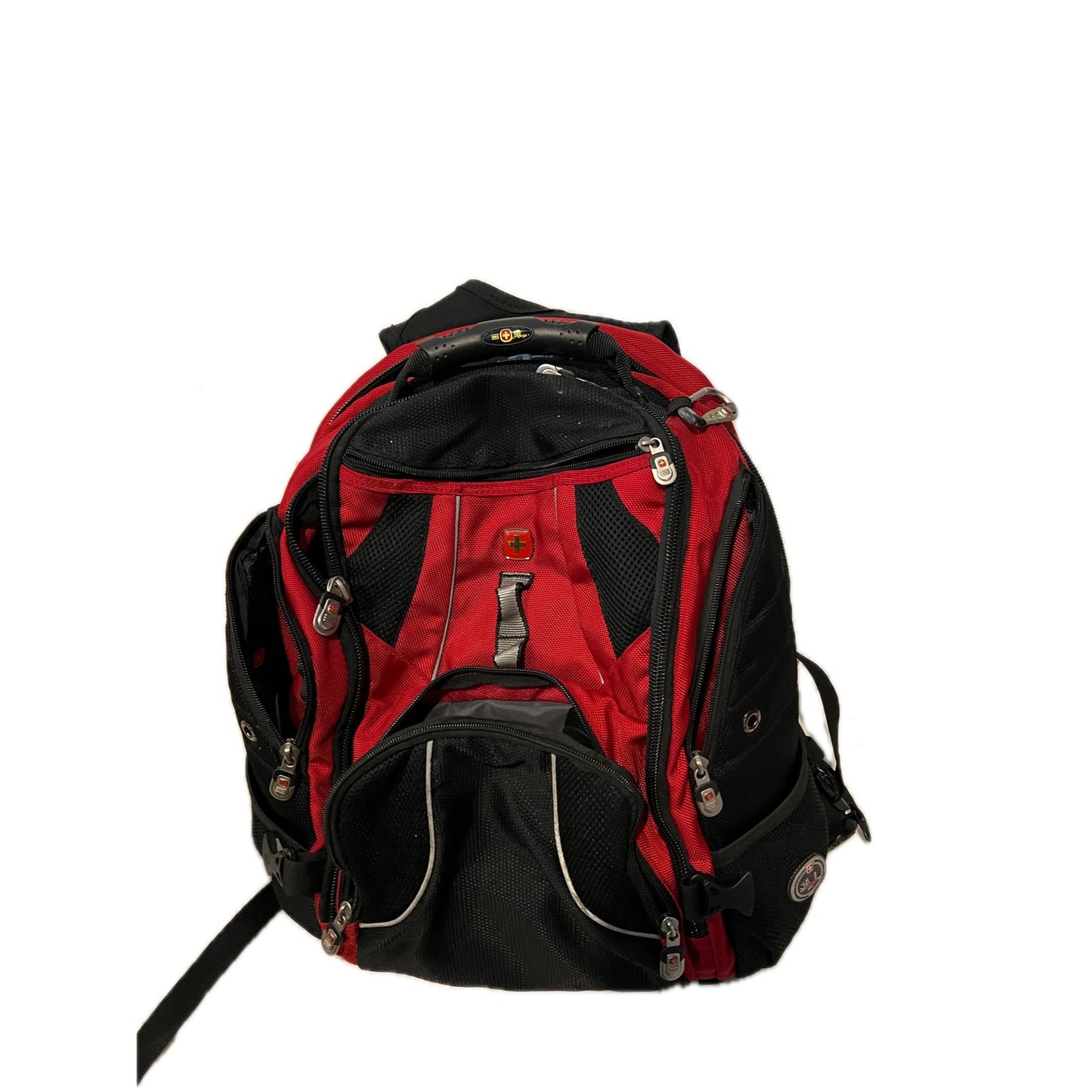 Mochila para portátil Swiss Gear 1900 ScanSmart rojo y negro