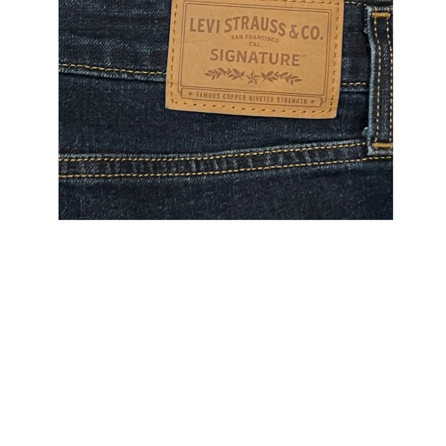 Levi Action Flex Signature Straight Fit Jeans 34x30