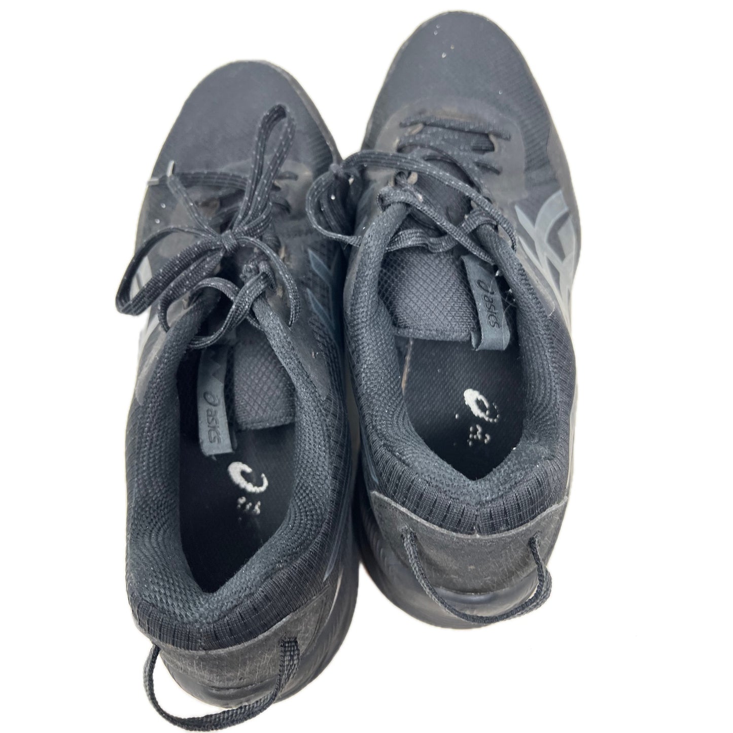 Zapatillas negras Asics Gel Venture 10 para hombre, talla 10