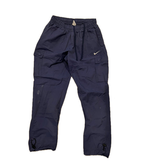 Nike Men's Trackpants- Blue - Size Medium