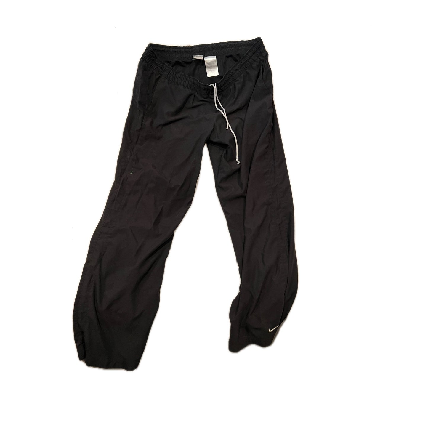 Nike Black Lined Warm Up/Track Pants Womans Size XL 16-18