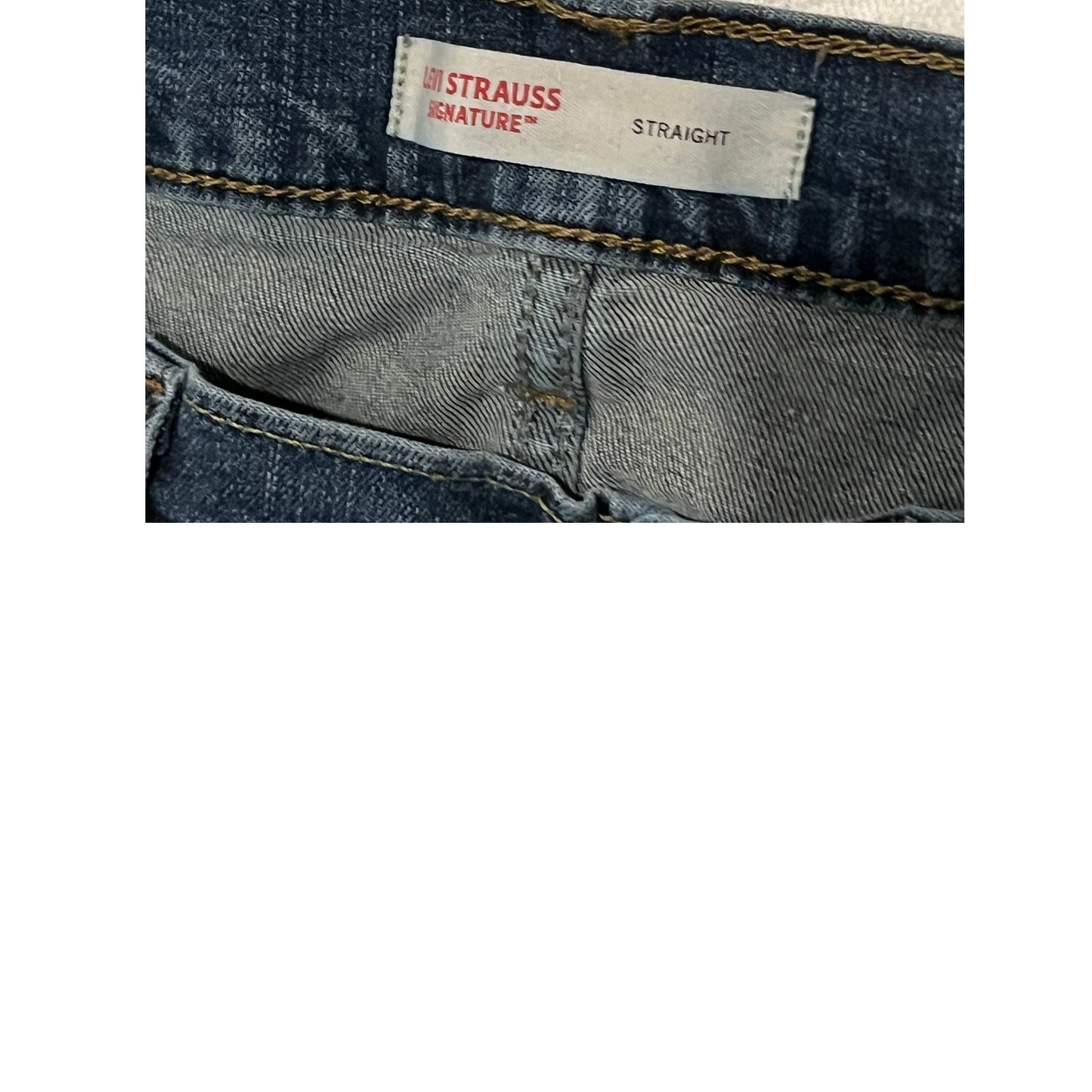 Levi's Signature pierna recta para hombre 30x30