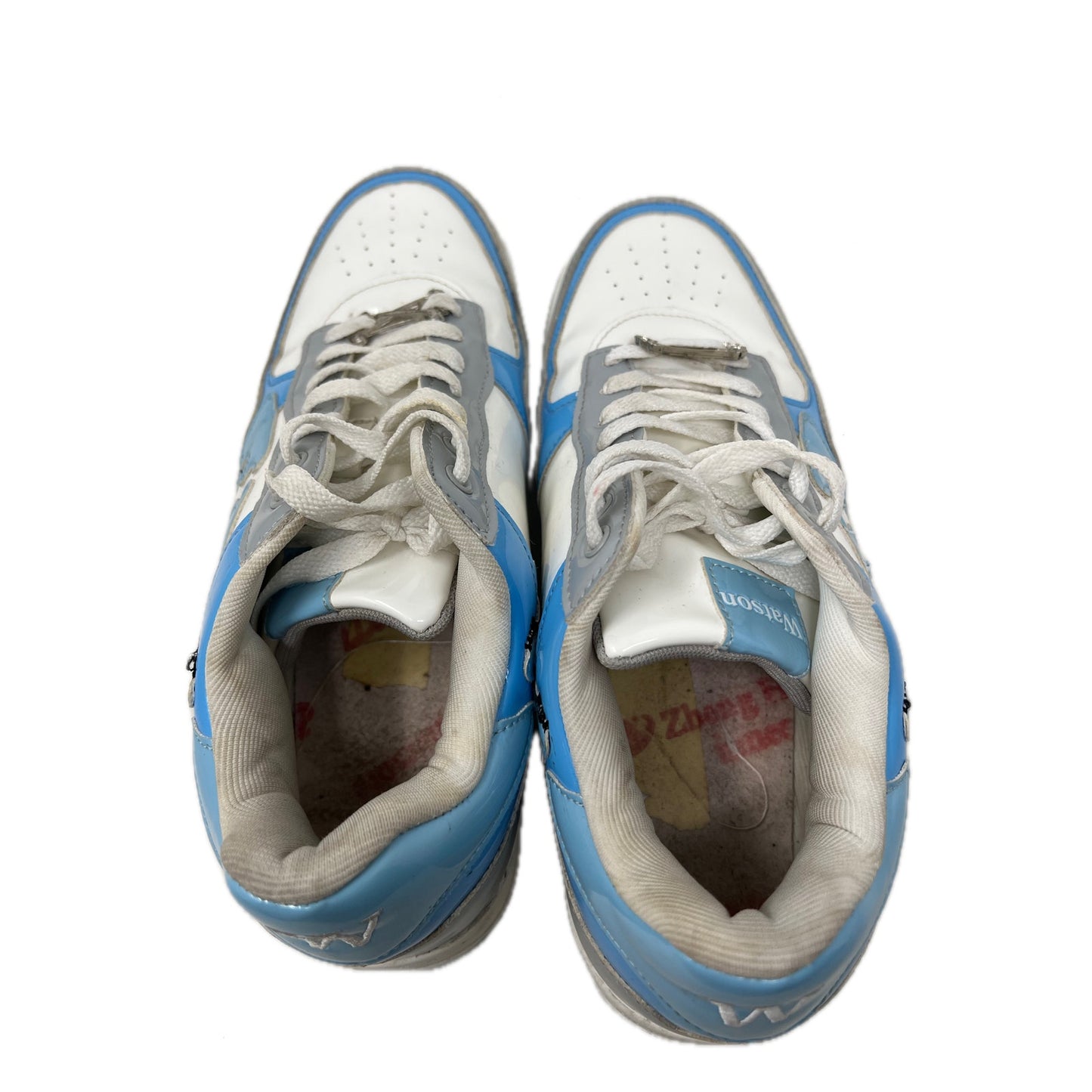 Watson Bonesta baskets homme bleu UNC blanc taille 8.5