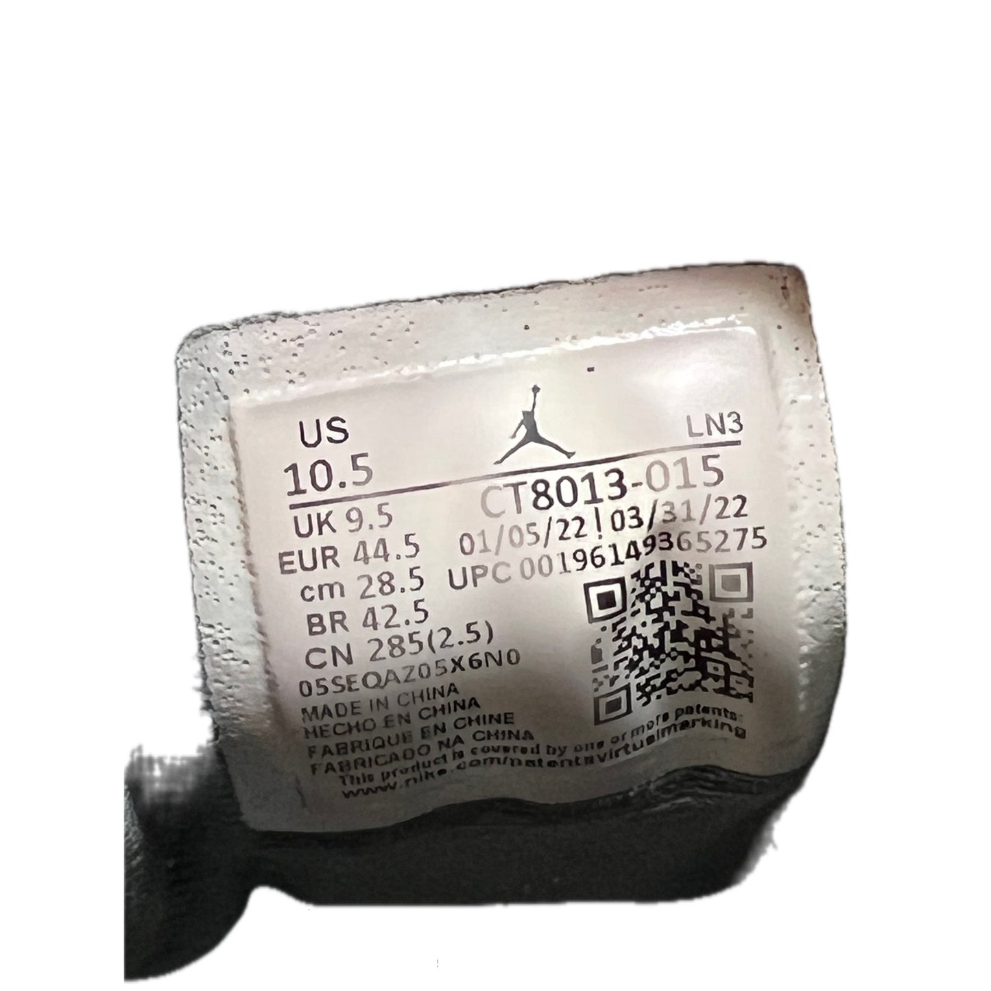 Nike Jordan 12 Retro Stealth Shoes Mens 10.5