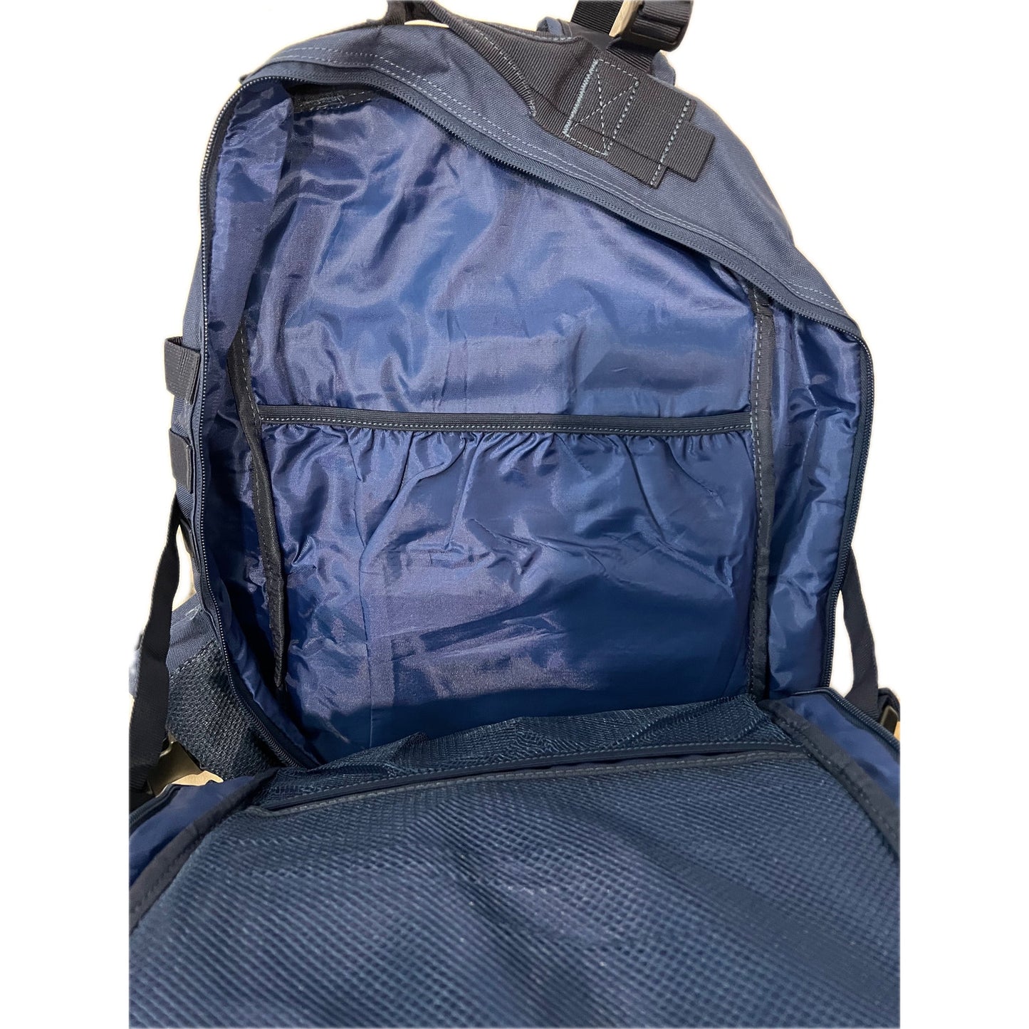 Generic Blue Canvas Tactical Backpack