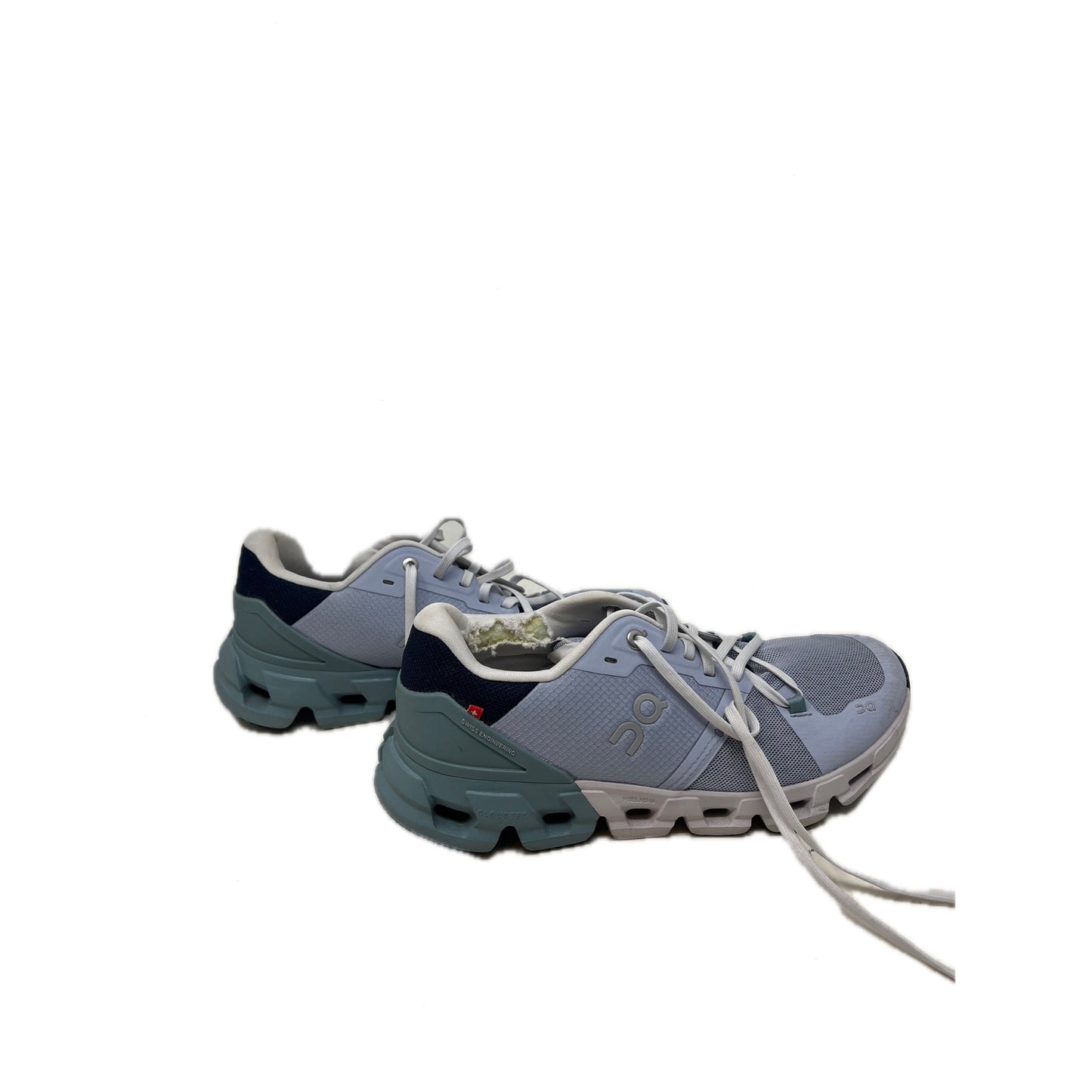 On Cloudflyer Low Blue Runners Womans Size 8