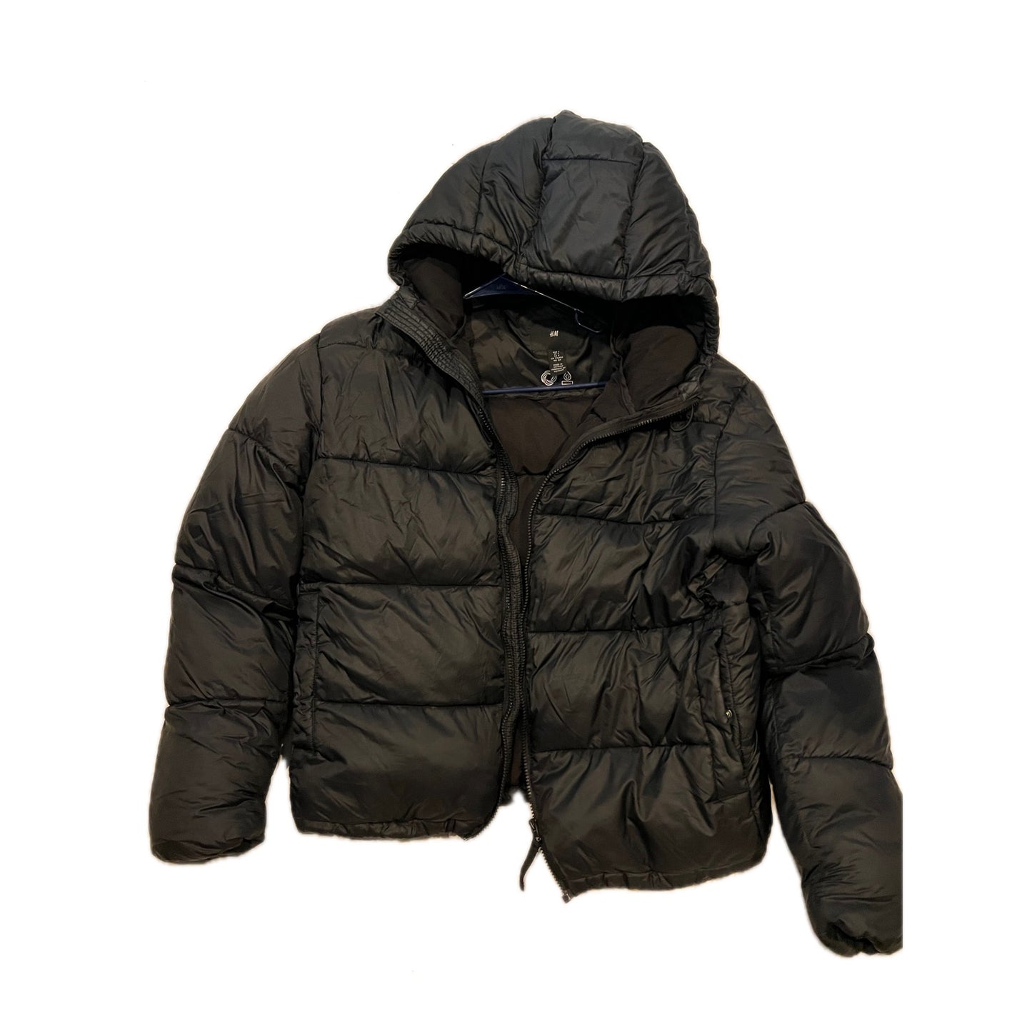 H&M Blouson rembourré hydrofuge noir Homme Taille S
