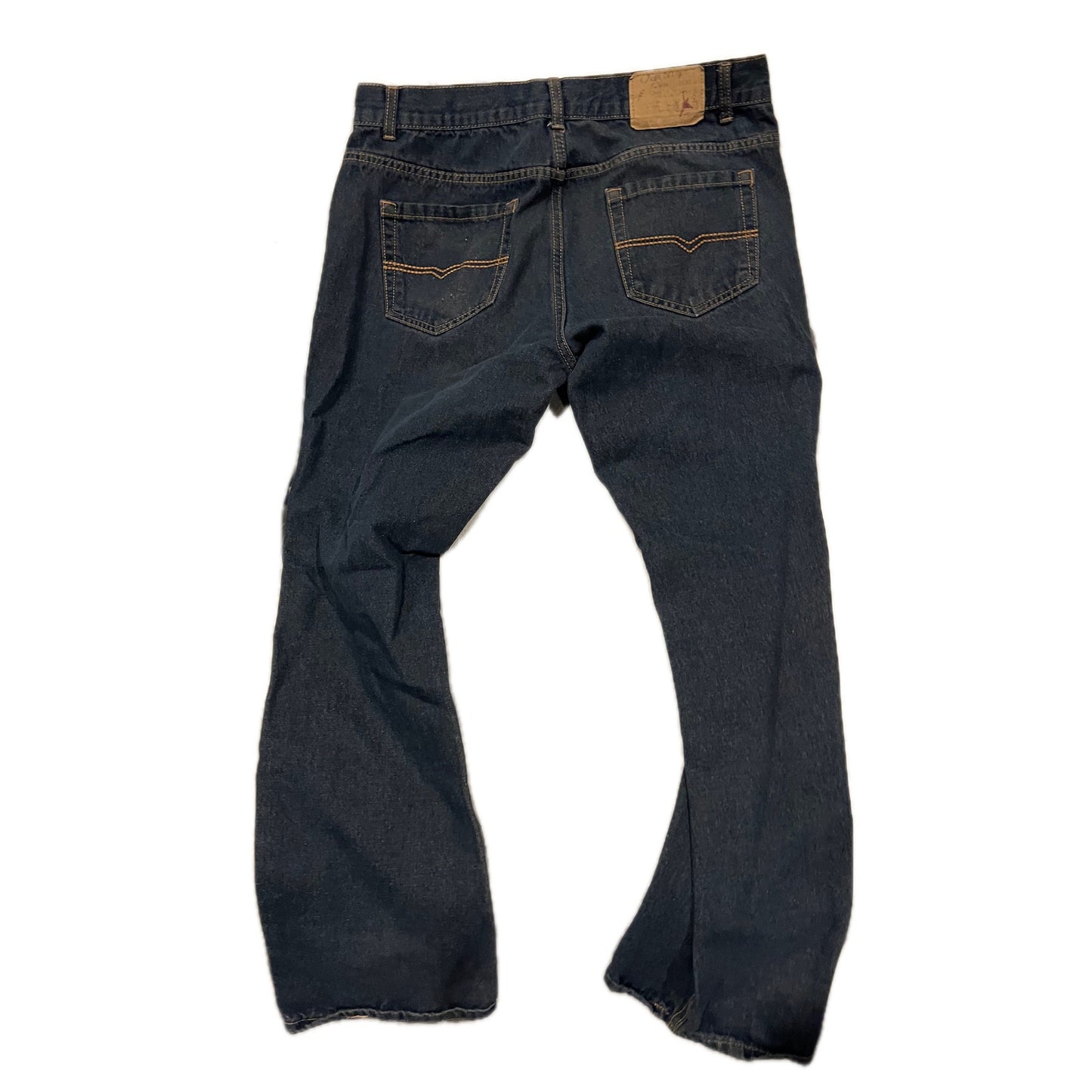 Vintage Genes 1891 Blue Jeans Slim Straight Mens 34x32