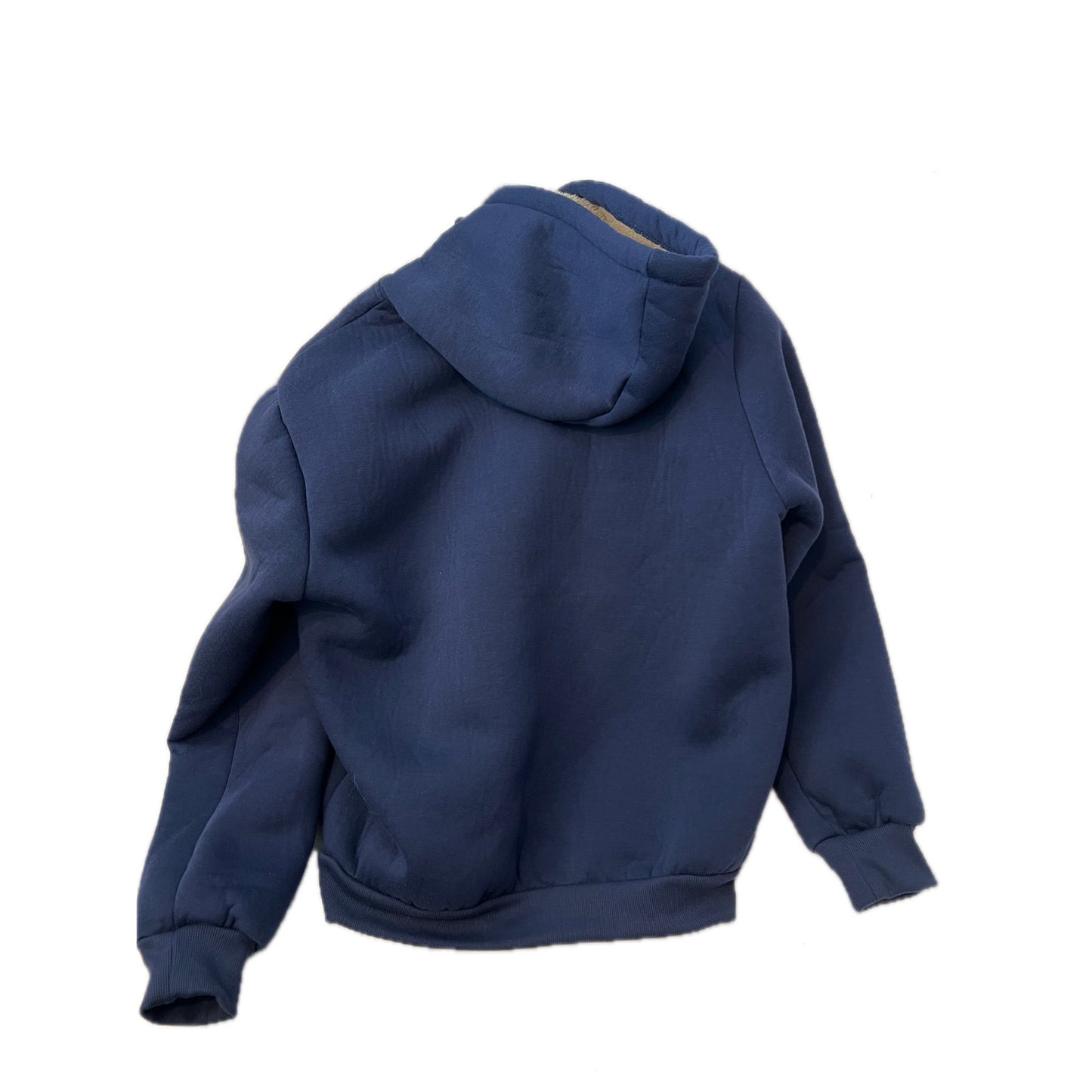 Conçu en Allemagne Sweat à capuche isolé bleu Homme Large