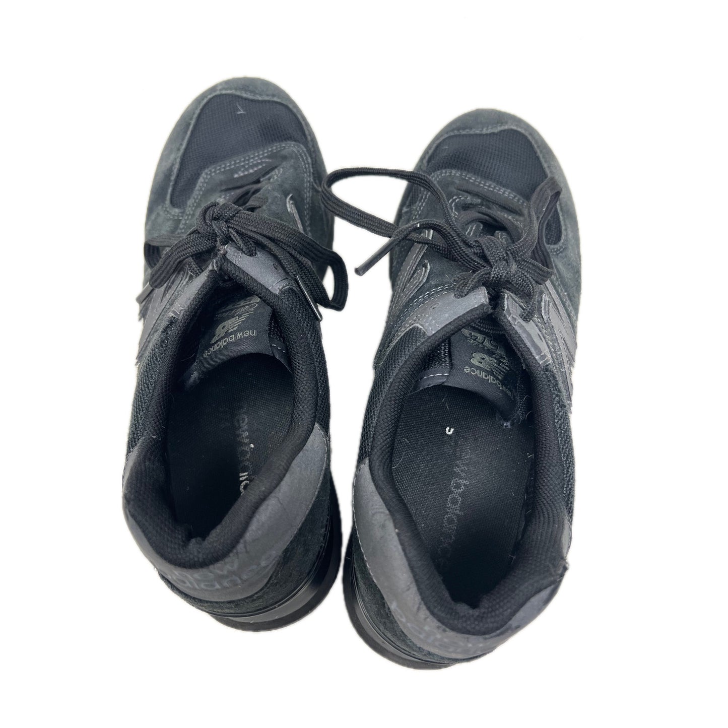 New Balance 574 Core Classic triple-black Mens Sneakers 10.5